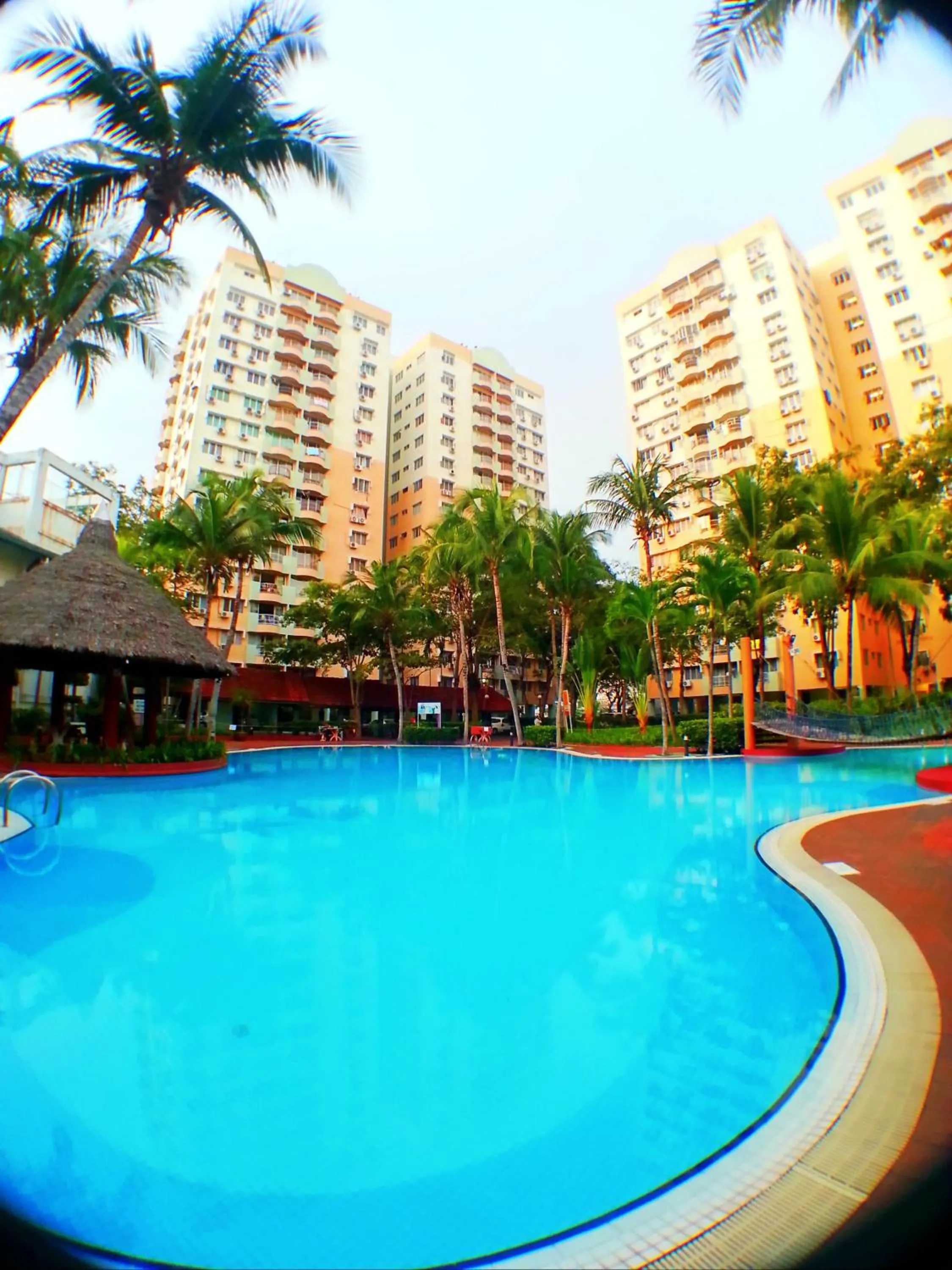 Swimming pool in Malacca Hotel Apartment