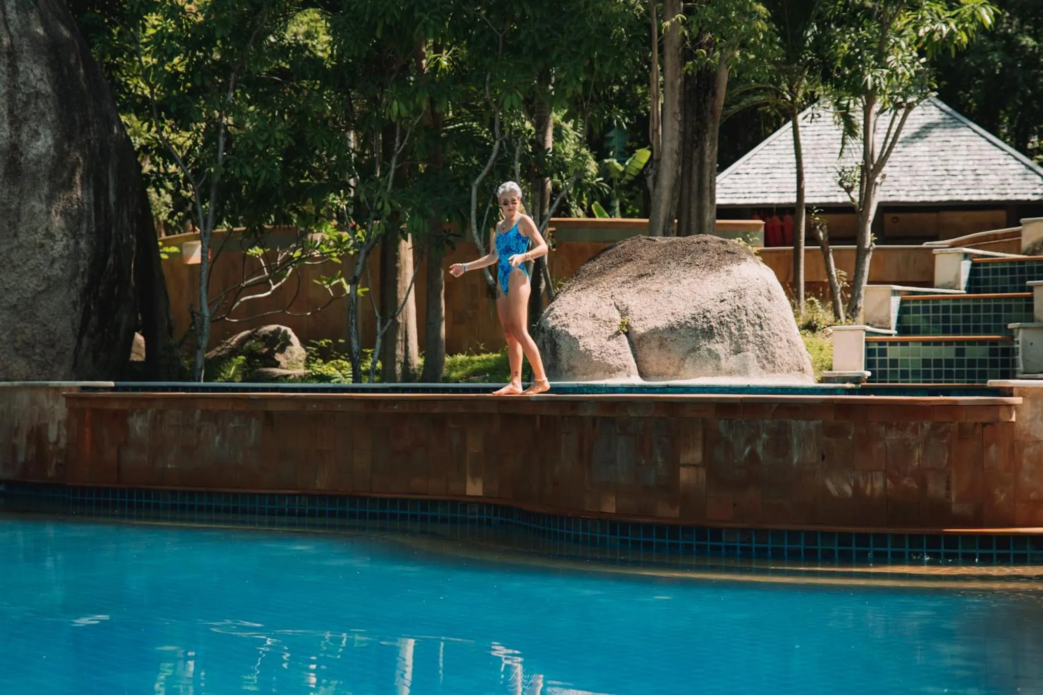 Pool view in Sensi Paradise Beach Resort