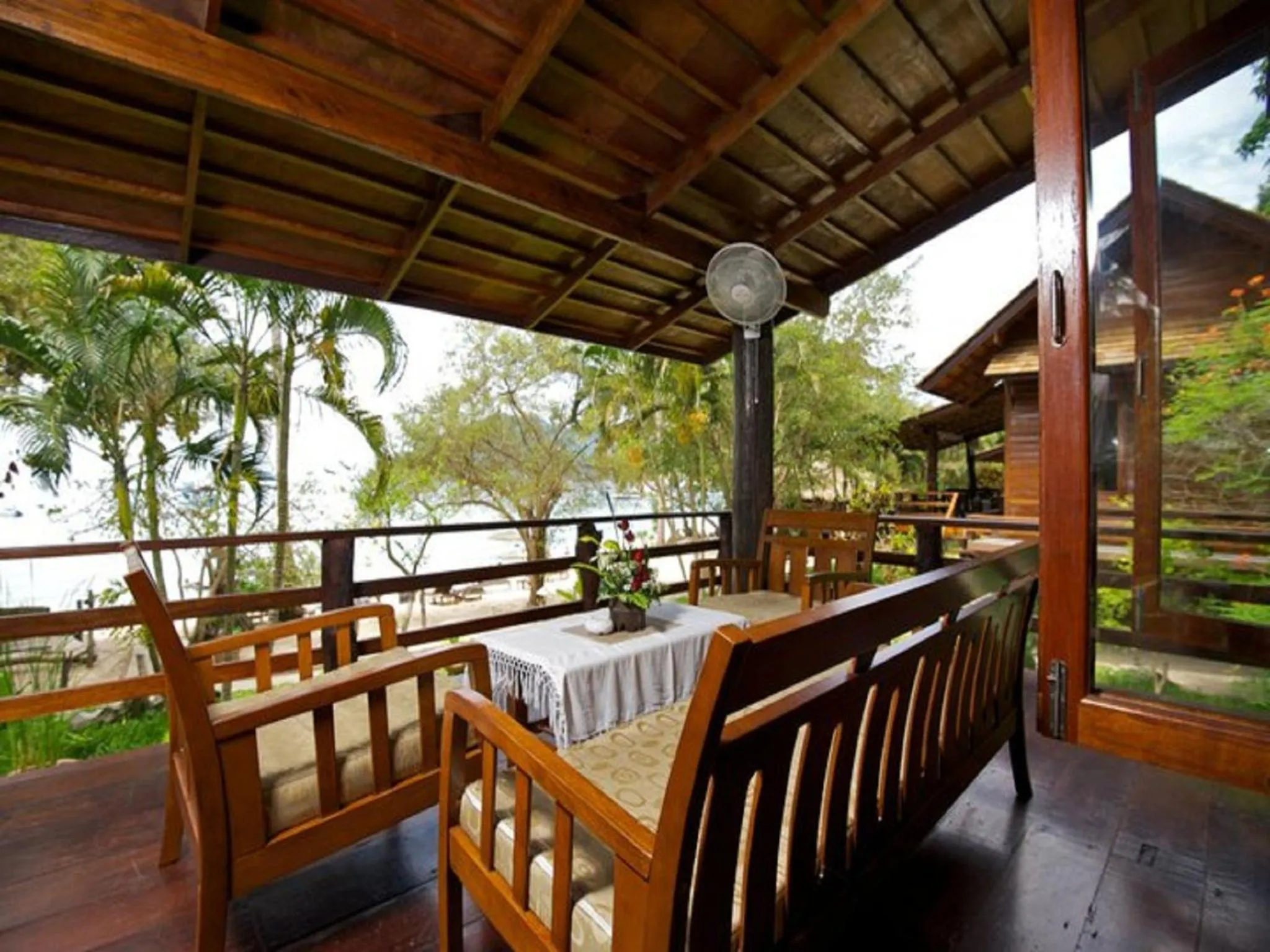Balcony/Terrace in Sensi Paradise Beach Resort