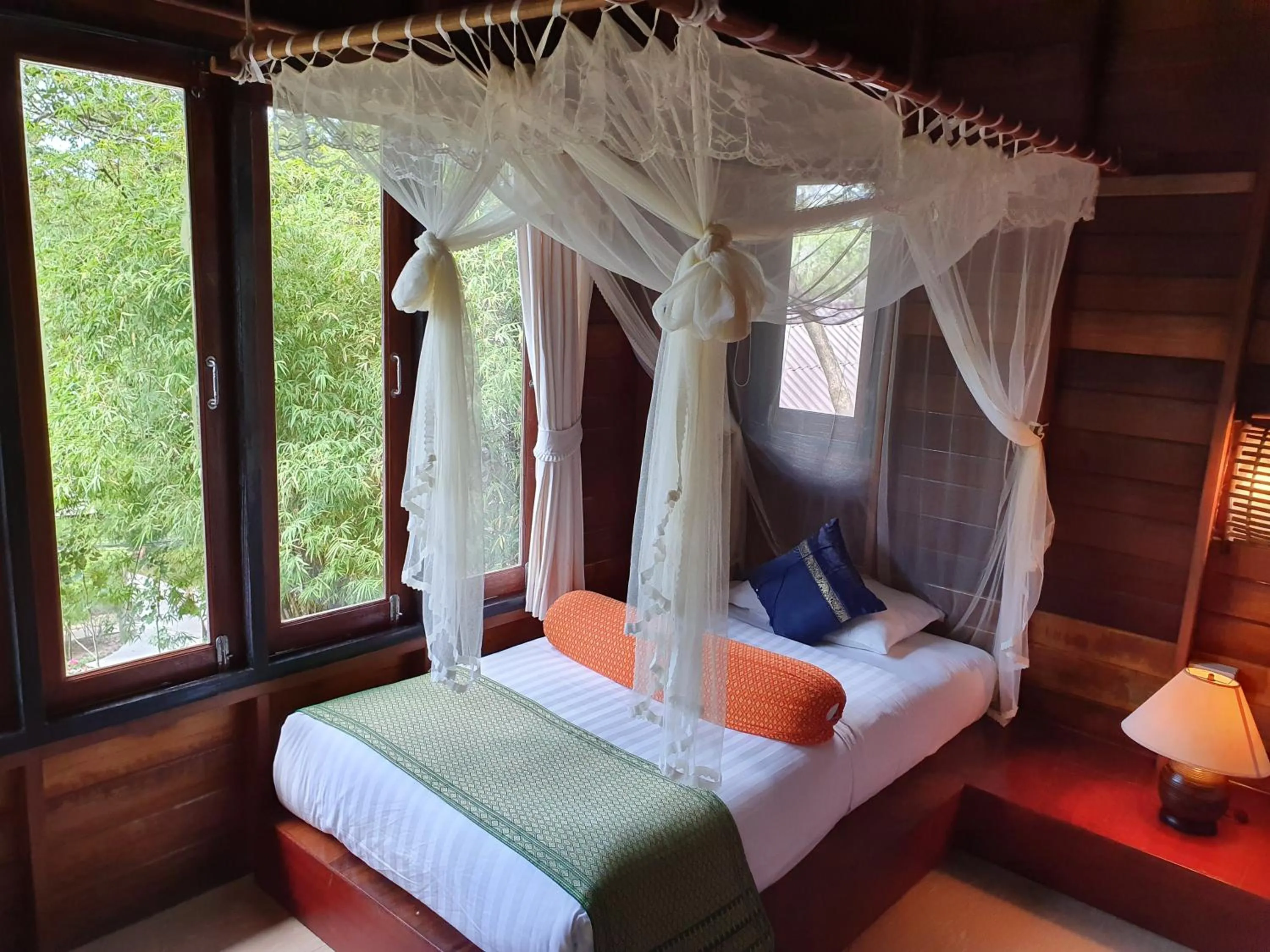Bed in Sensi Paradise Beach Resort