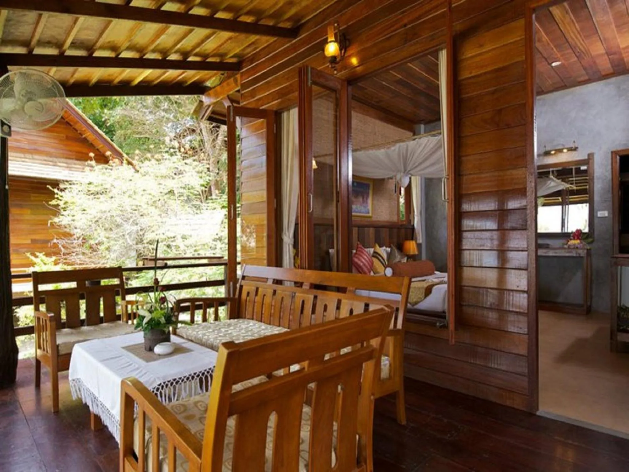 Balcony/Terrace in Sensi Paradise Beach Resort