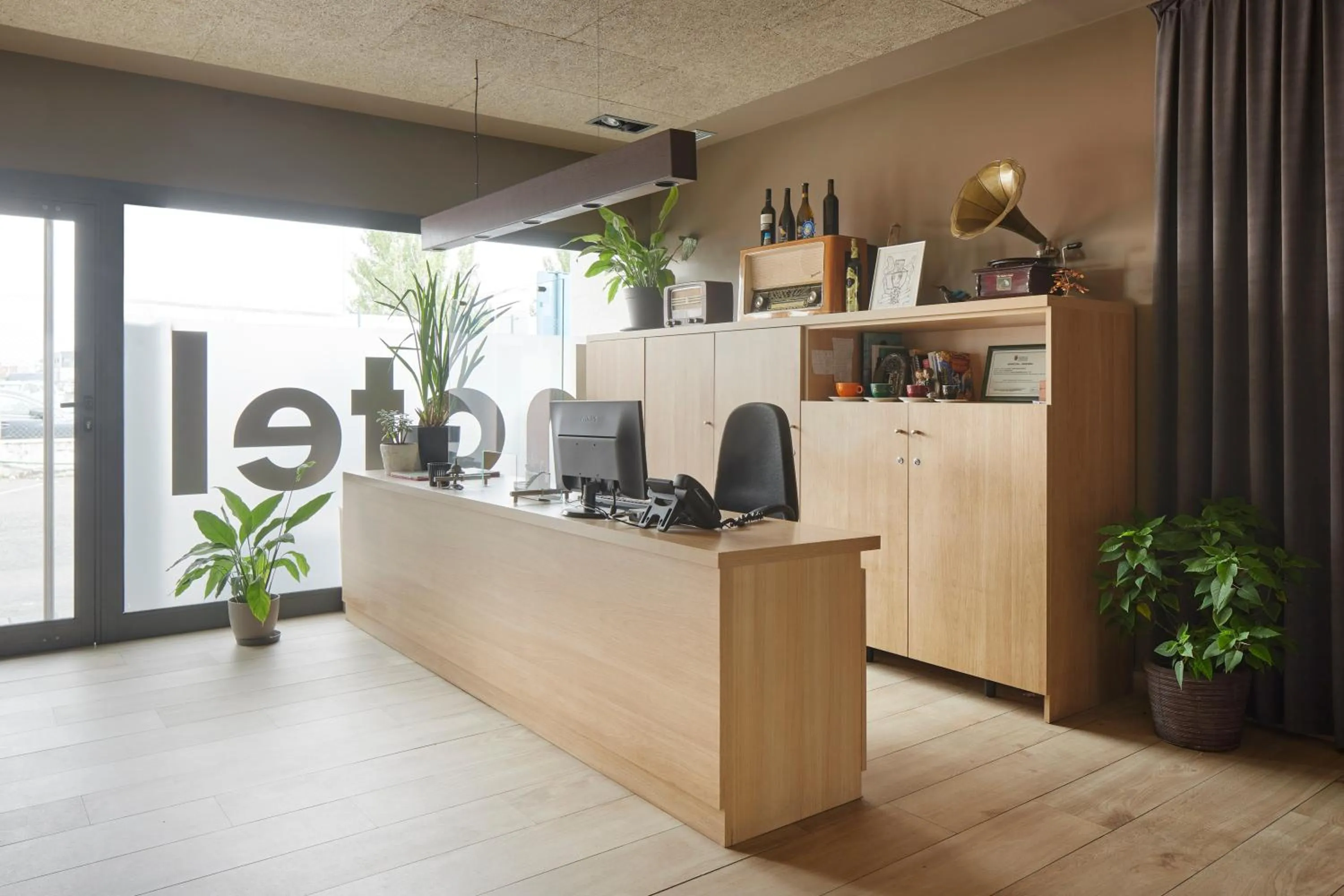 Lobby or reception in Hotel Landaben