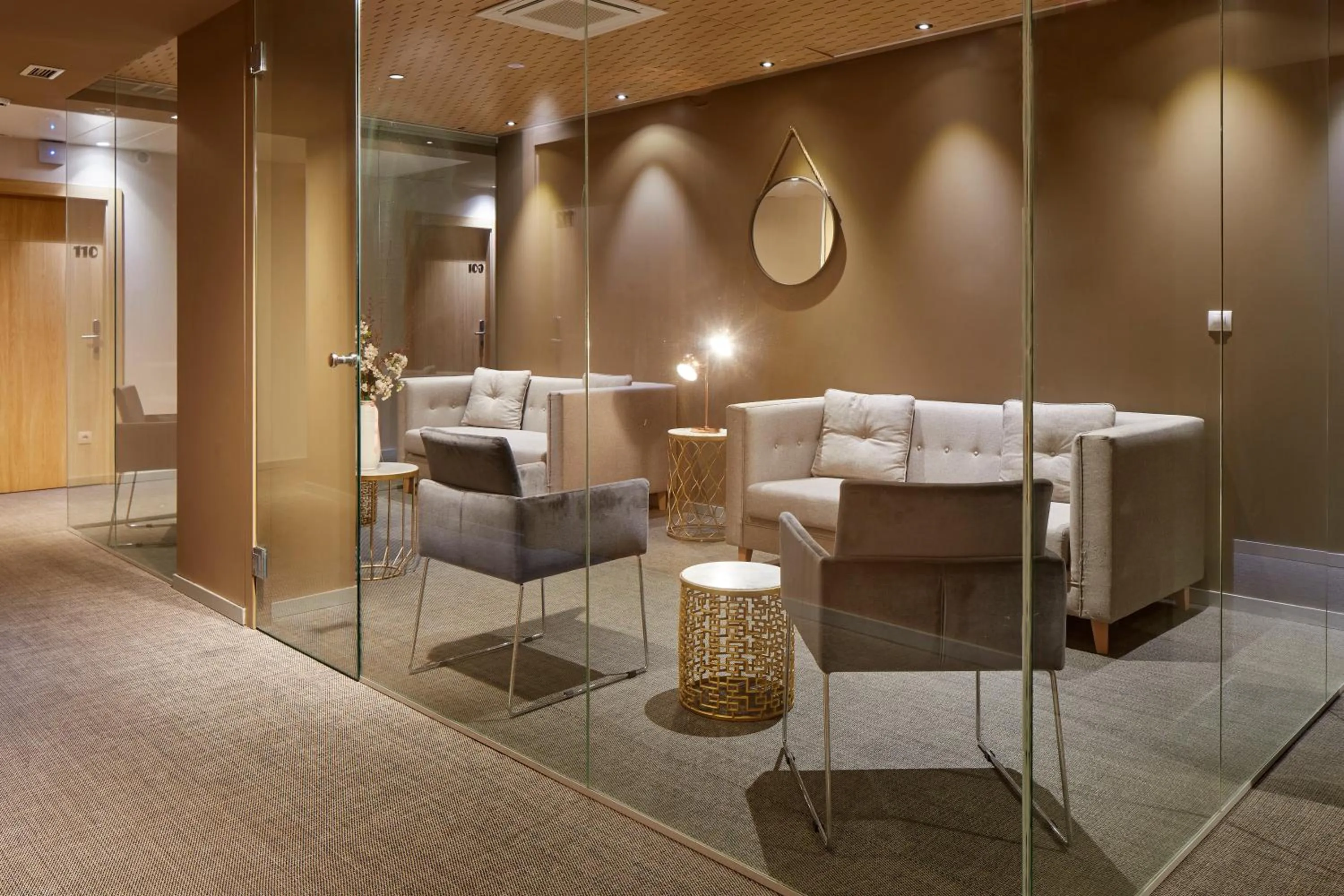 Lobby or reception in Hotel Landaben