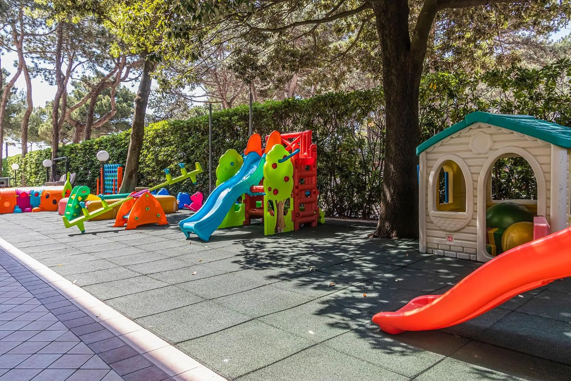 Children play ground in Hotel American