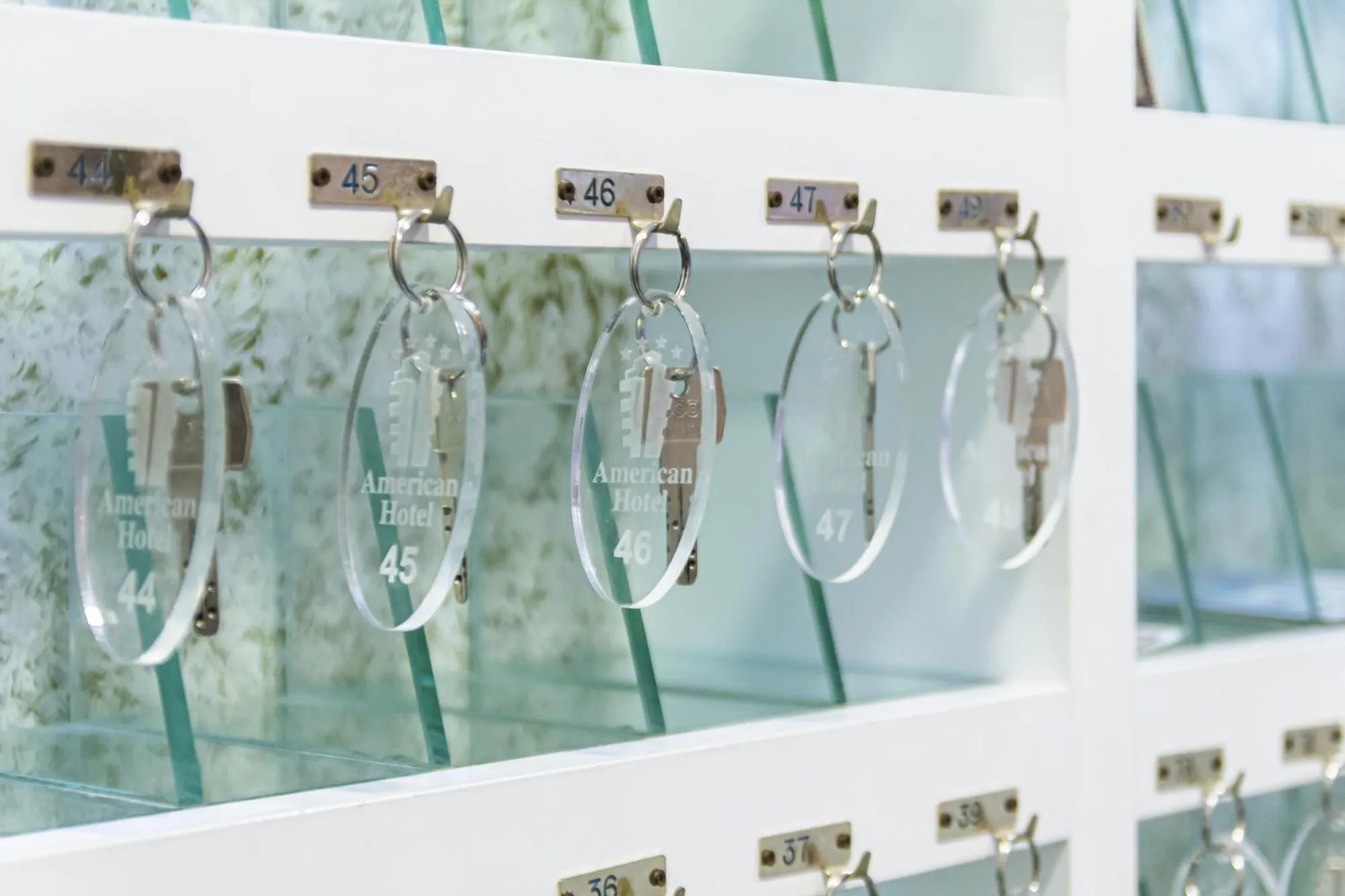 Decorative detail in Hotel American