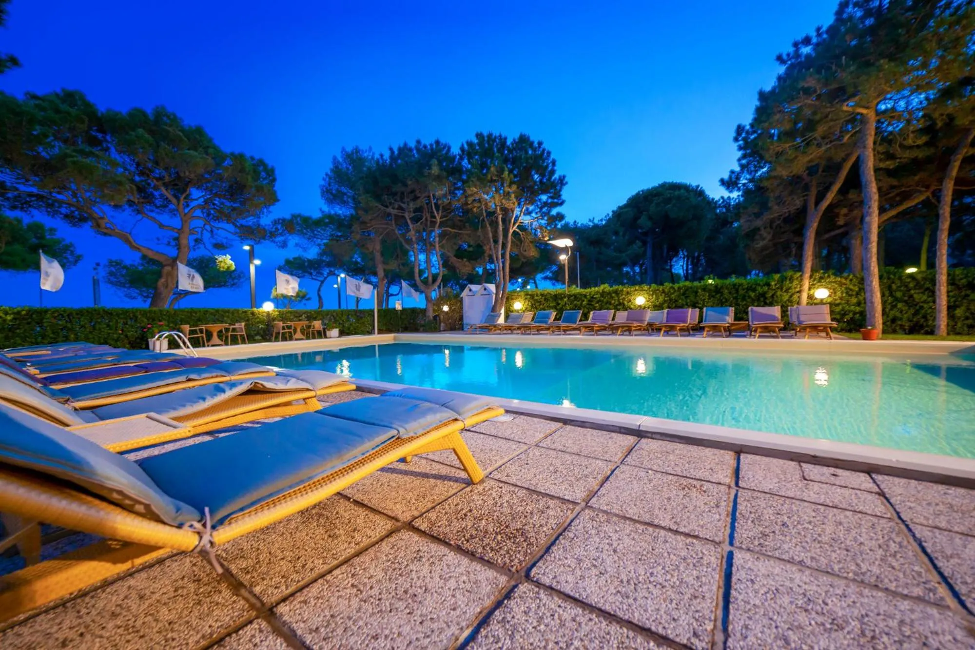 Swimming pool in Hotel American