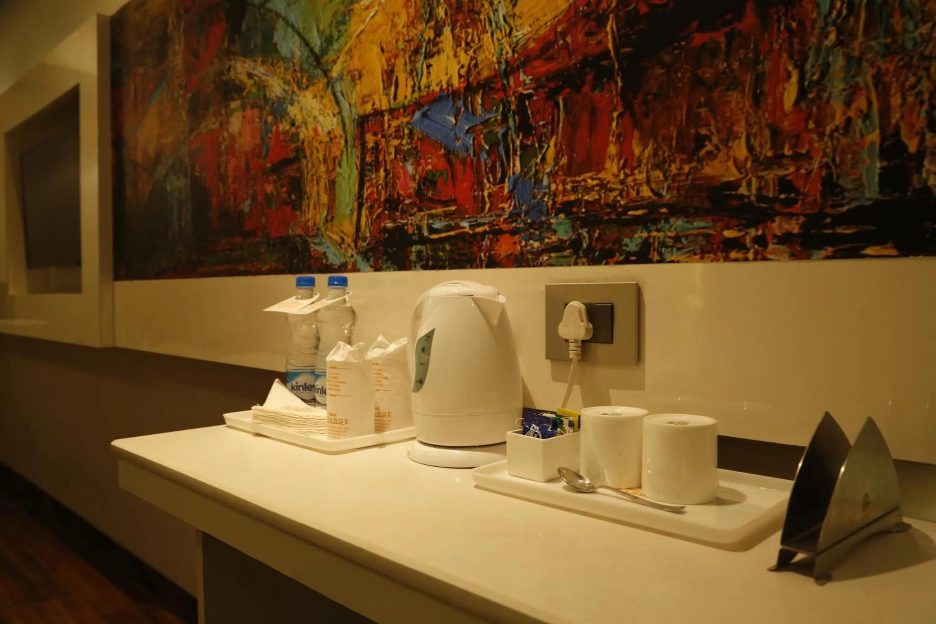 Coffee/tea facilities in Hotel Orange