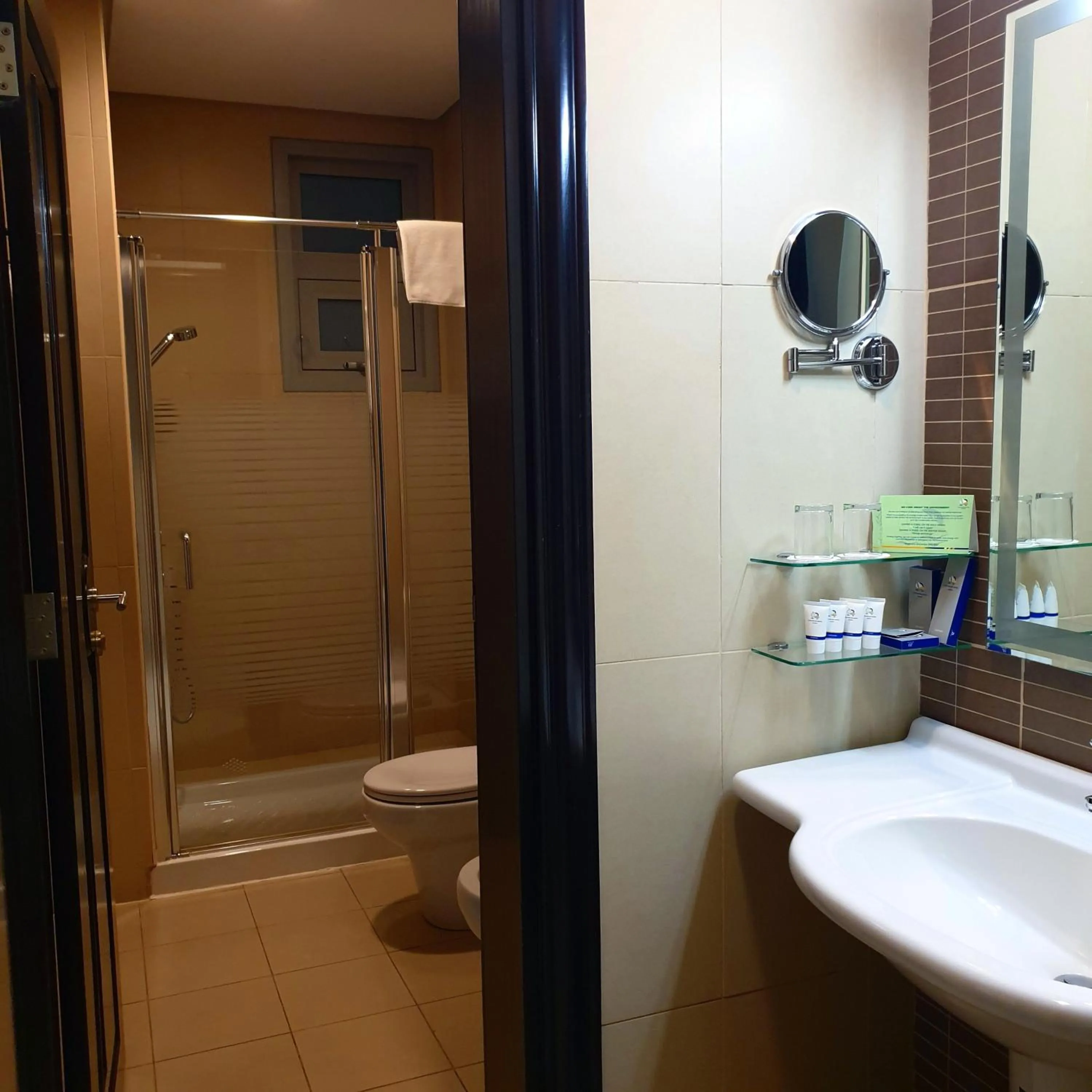Bathroom in Costa Del Sol Hotel by Arabian Link