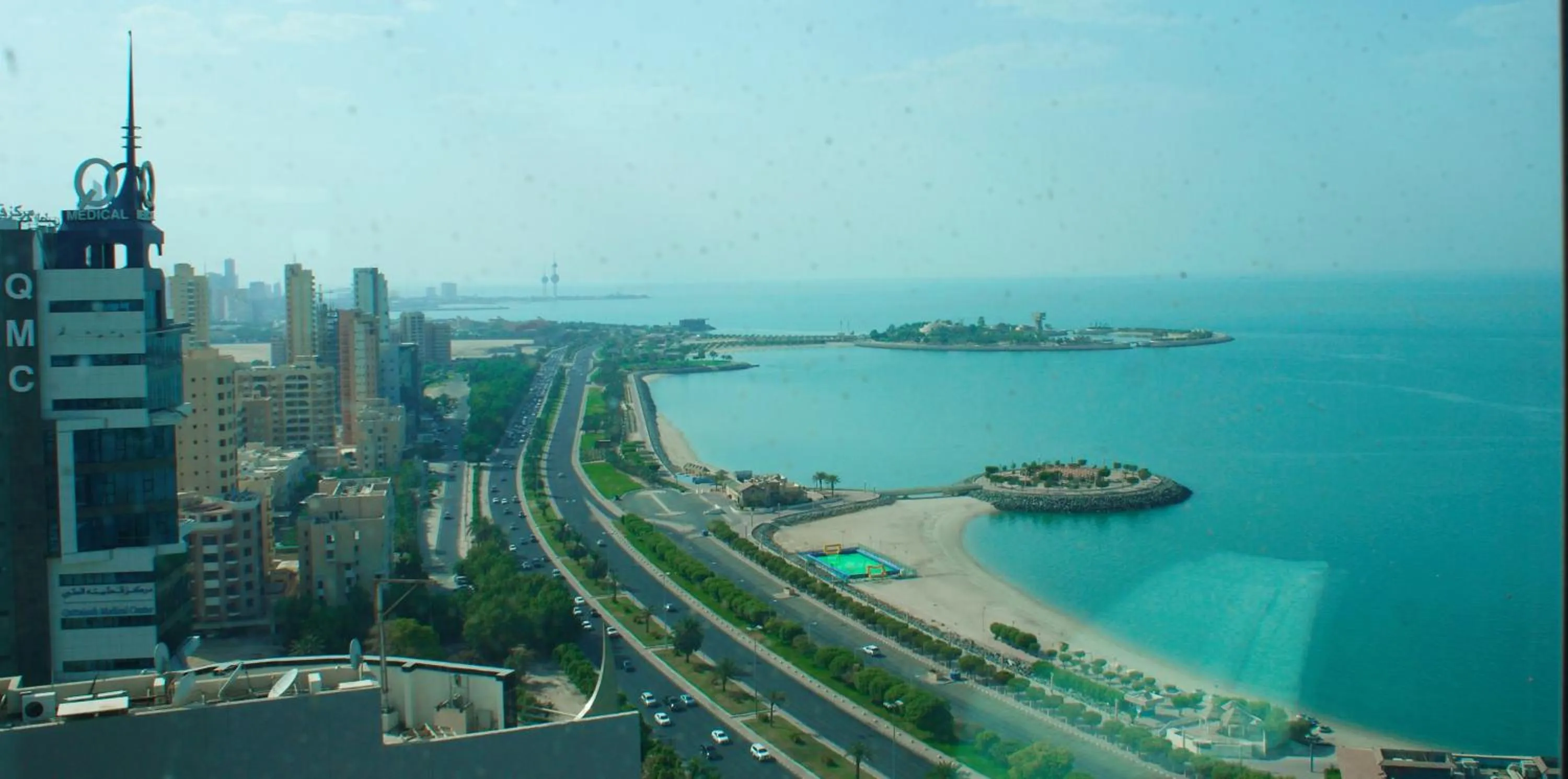 Text overlay in Costa Del Sol Hotel by Arabian Link