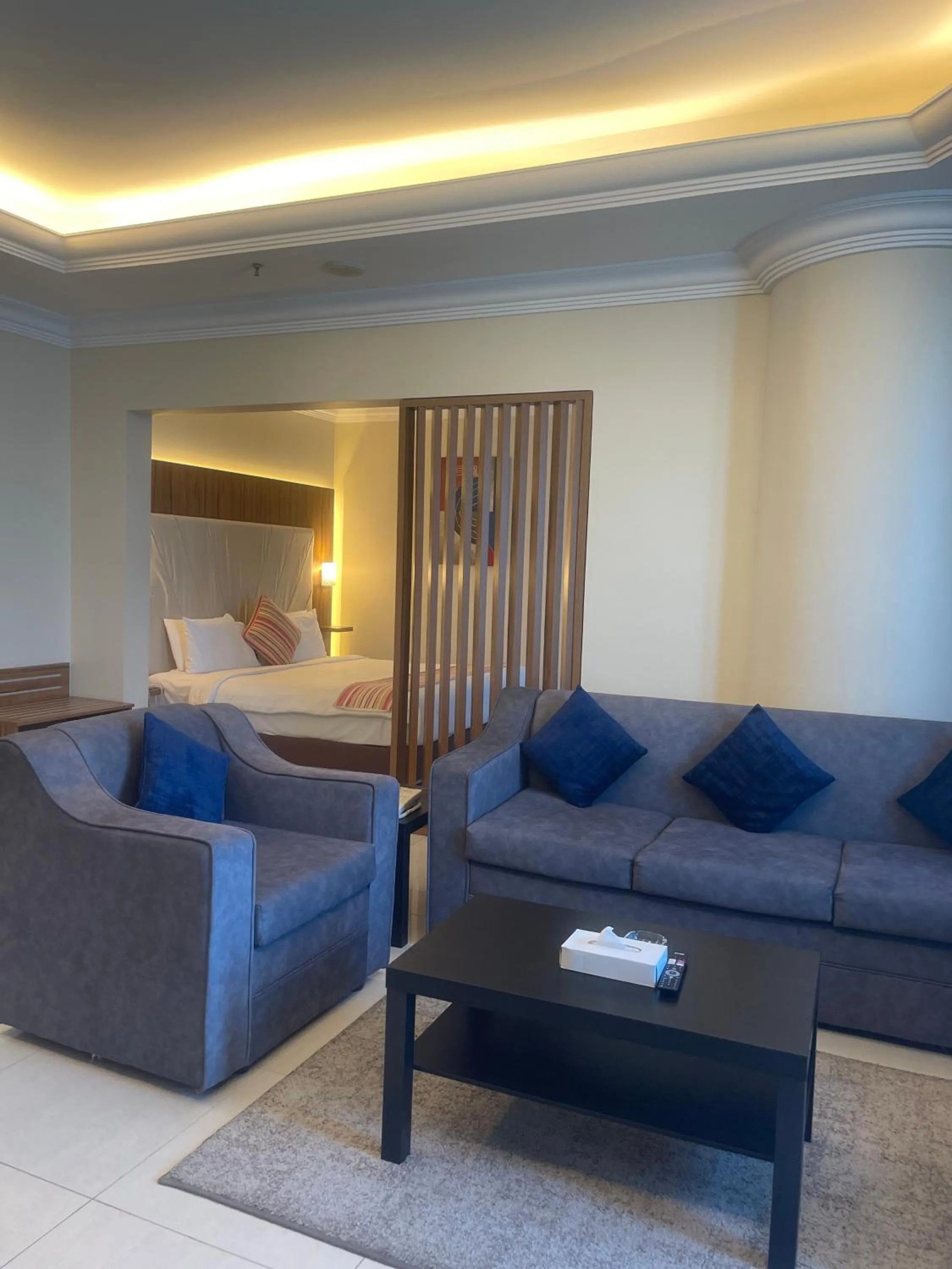 Living room, Bed in Costa Del Sol Hotel by Arabian Link