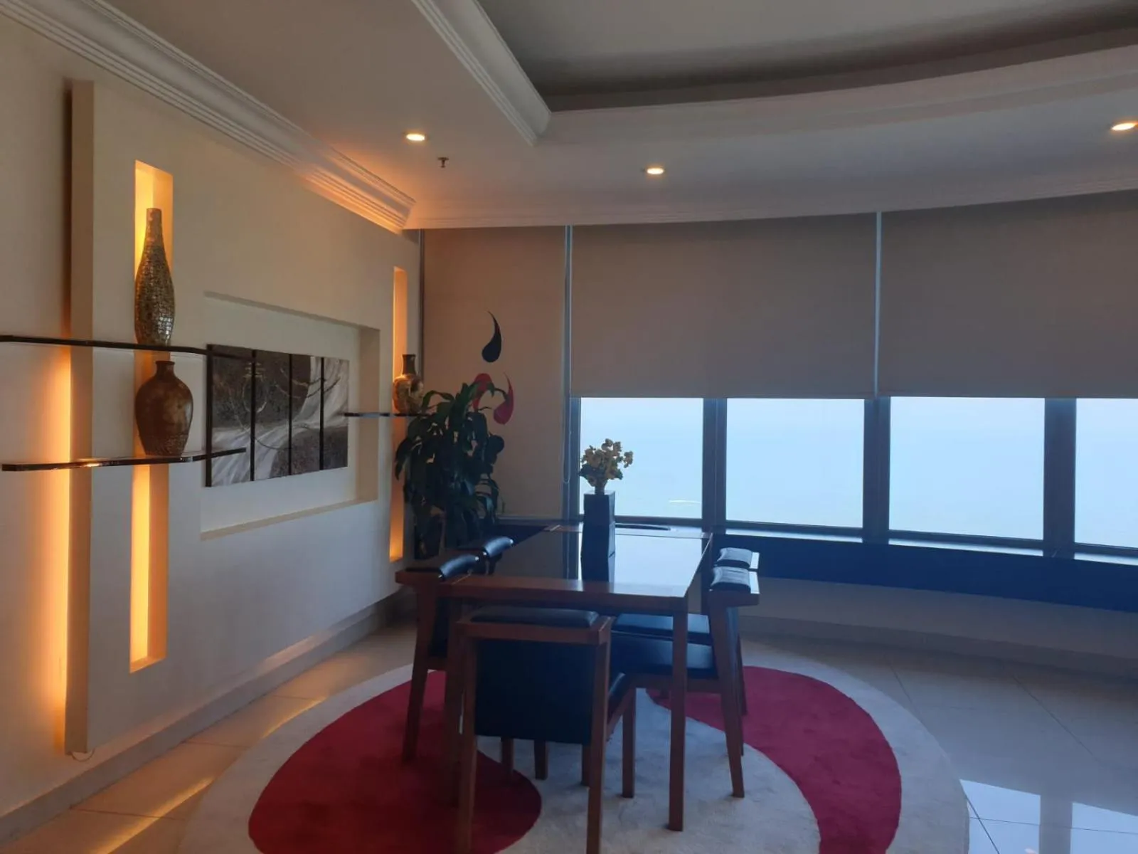 Living room in Costa Del Sol Hotel by Arabian Link