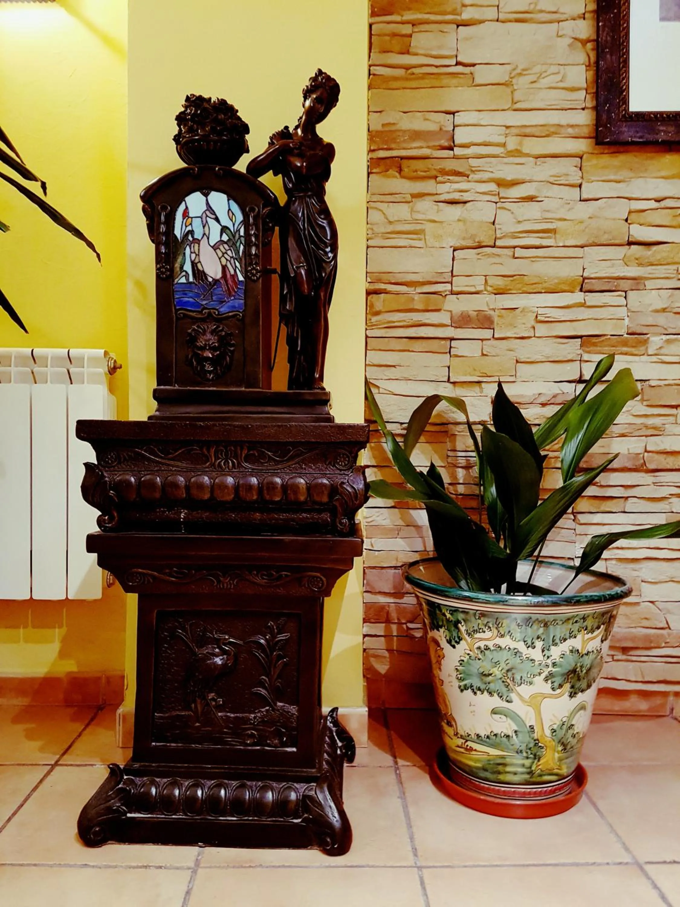 Lobby or reception in Hostal Maria Ronda