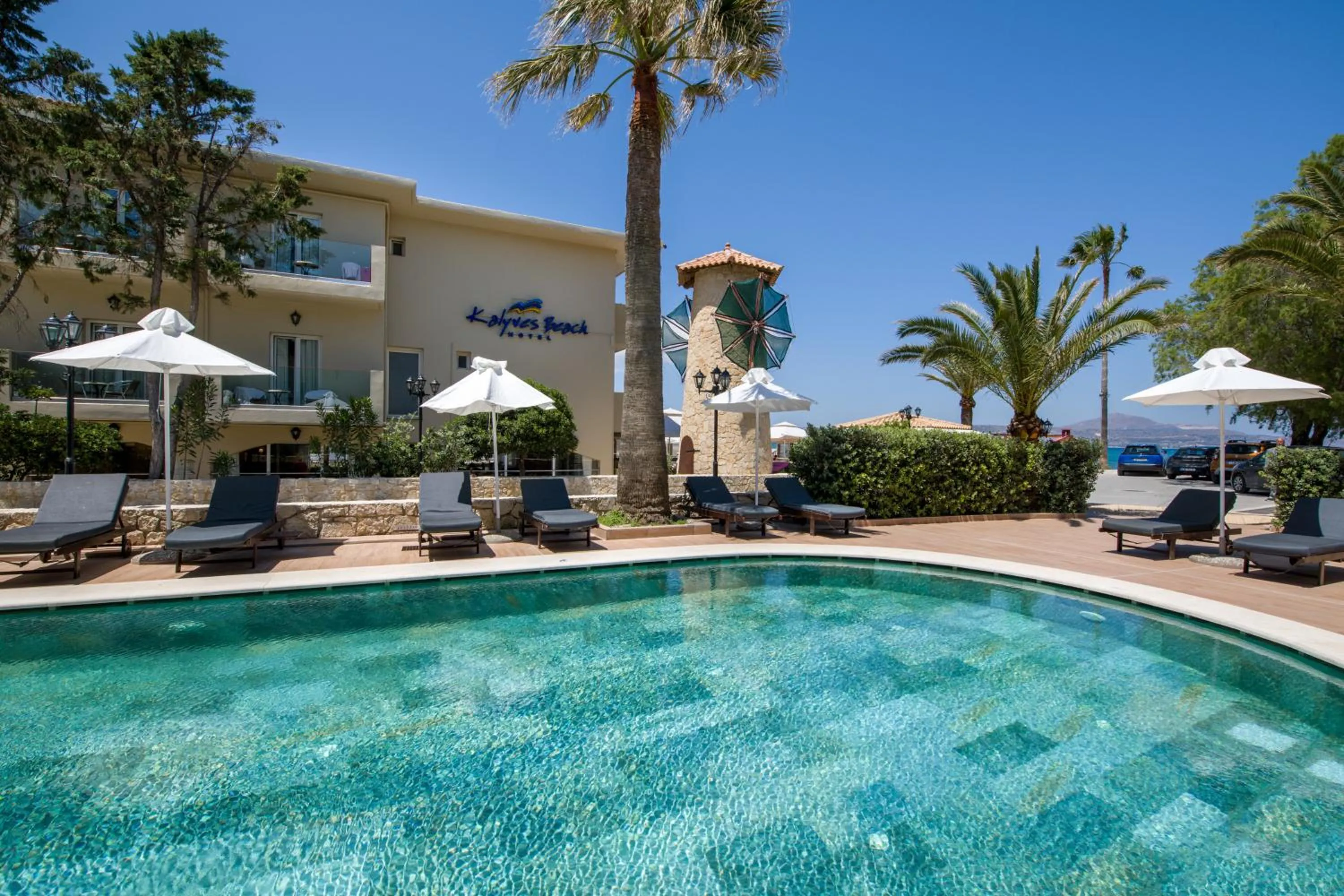 Property building in Kalyves Beach Hotel