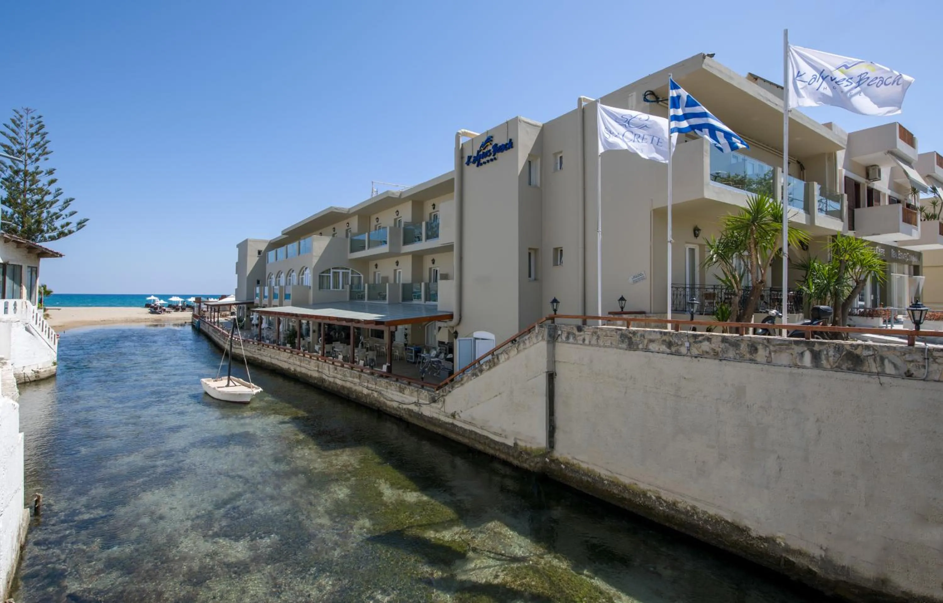 Natural landscape in Kalyves Beach Hotel