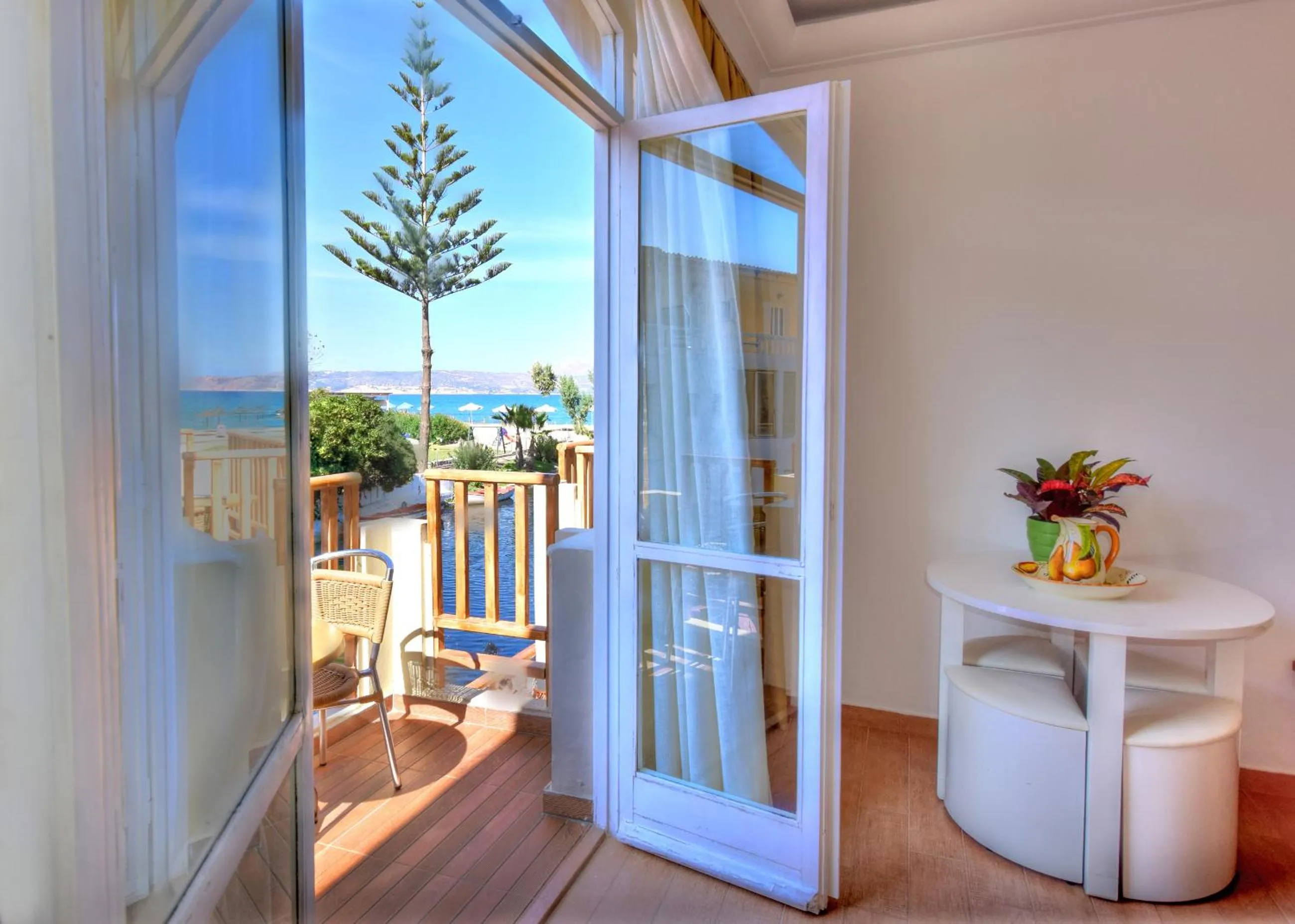 Sea view in Kalyves Beach Hotel