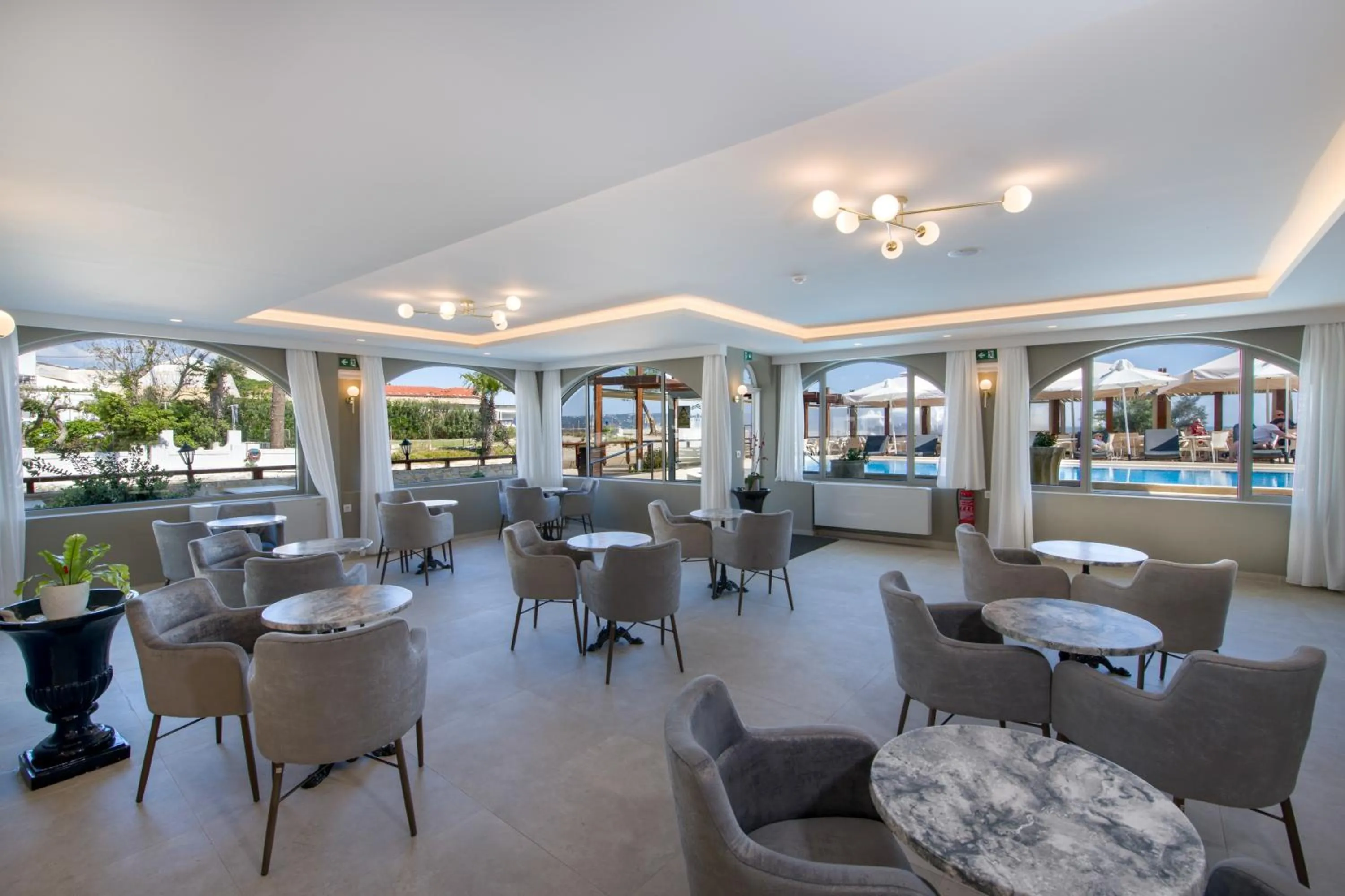 Lounge or bar in Kalyves Beach Hotel