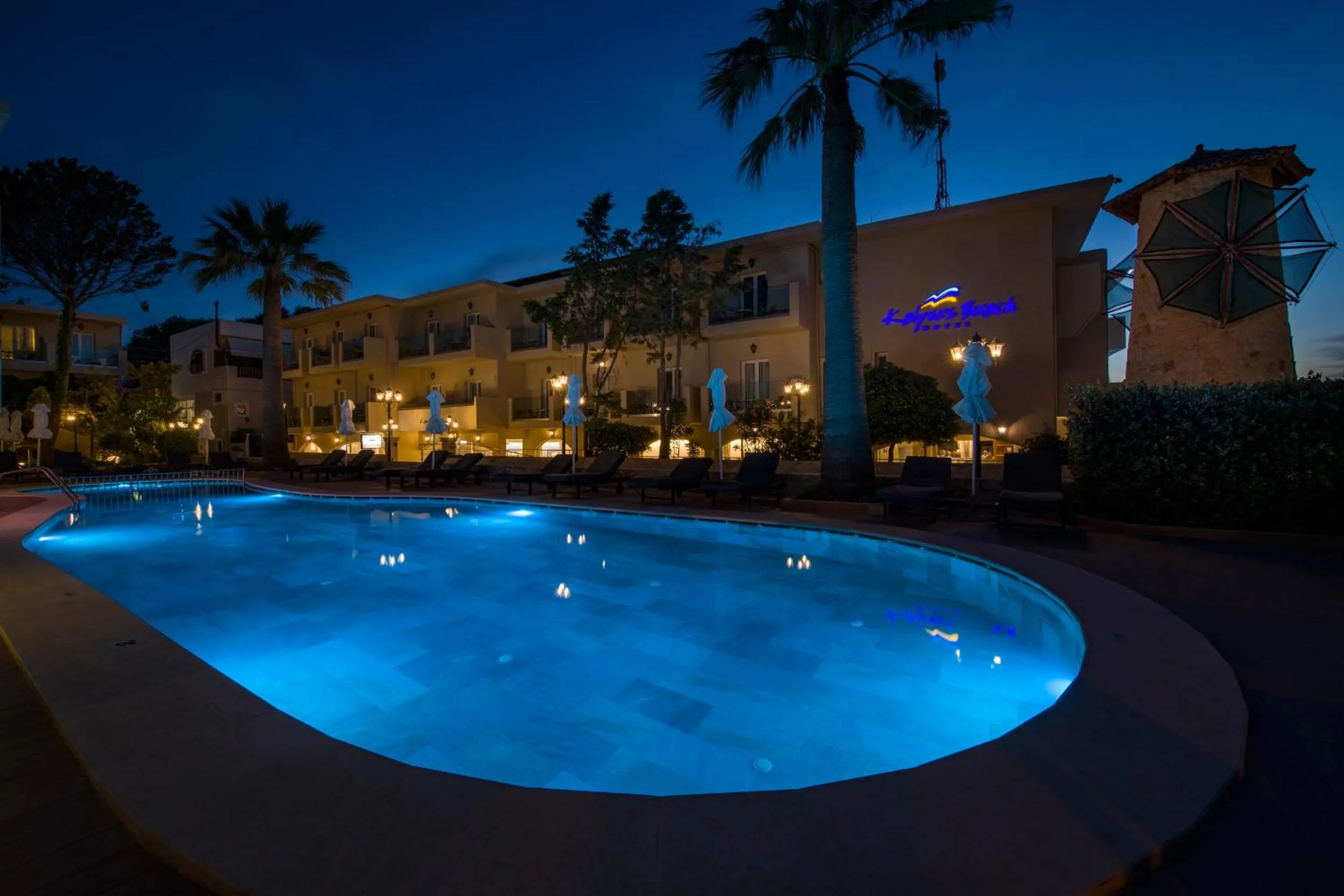Swimming pool in Kalyves Beach Hotel