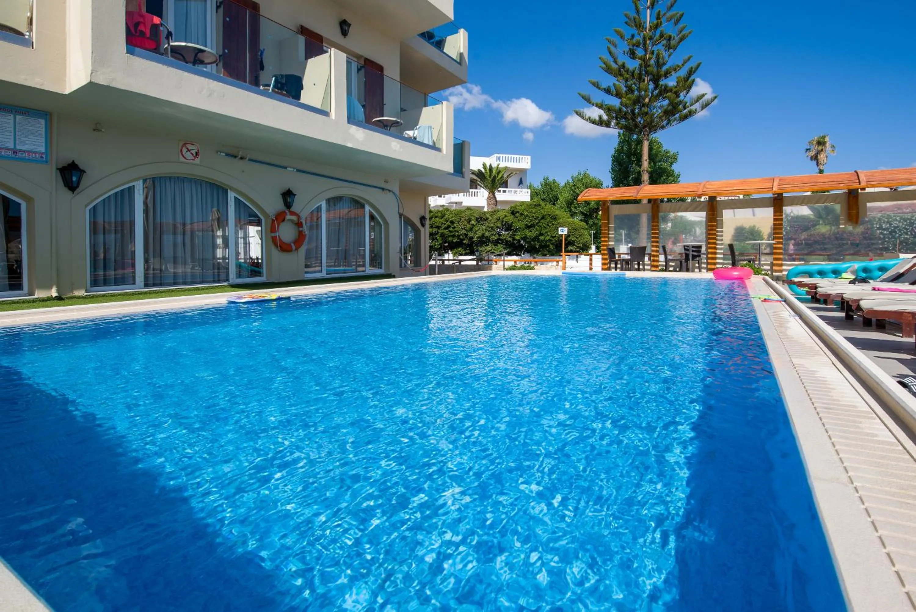Swimming pool in Kalyves Beach Hotel
