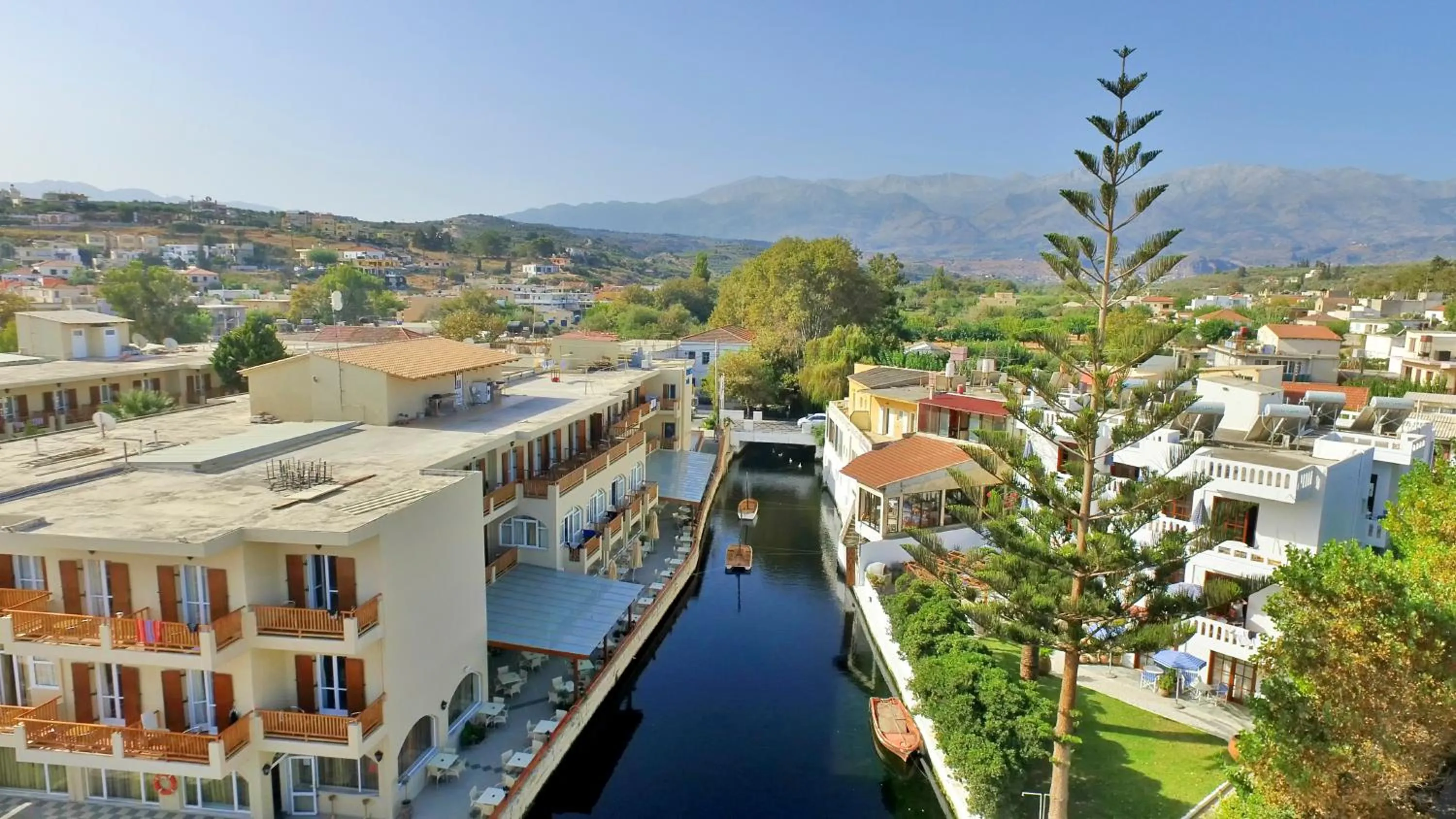 Bird's eye view in Kalyves Beach Hotel