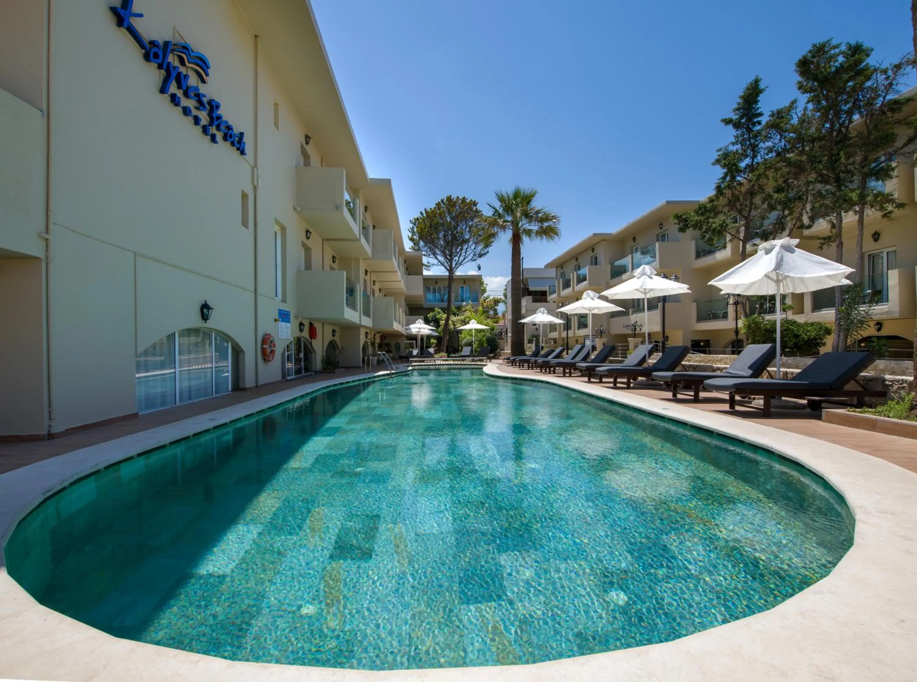 Property building in Kalyves Beach Hotel