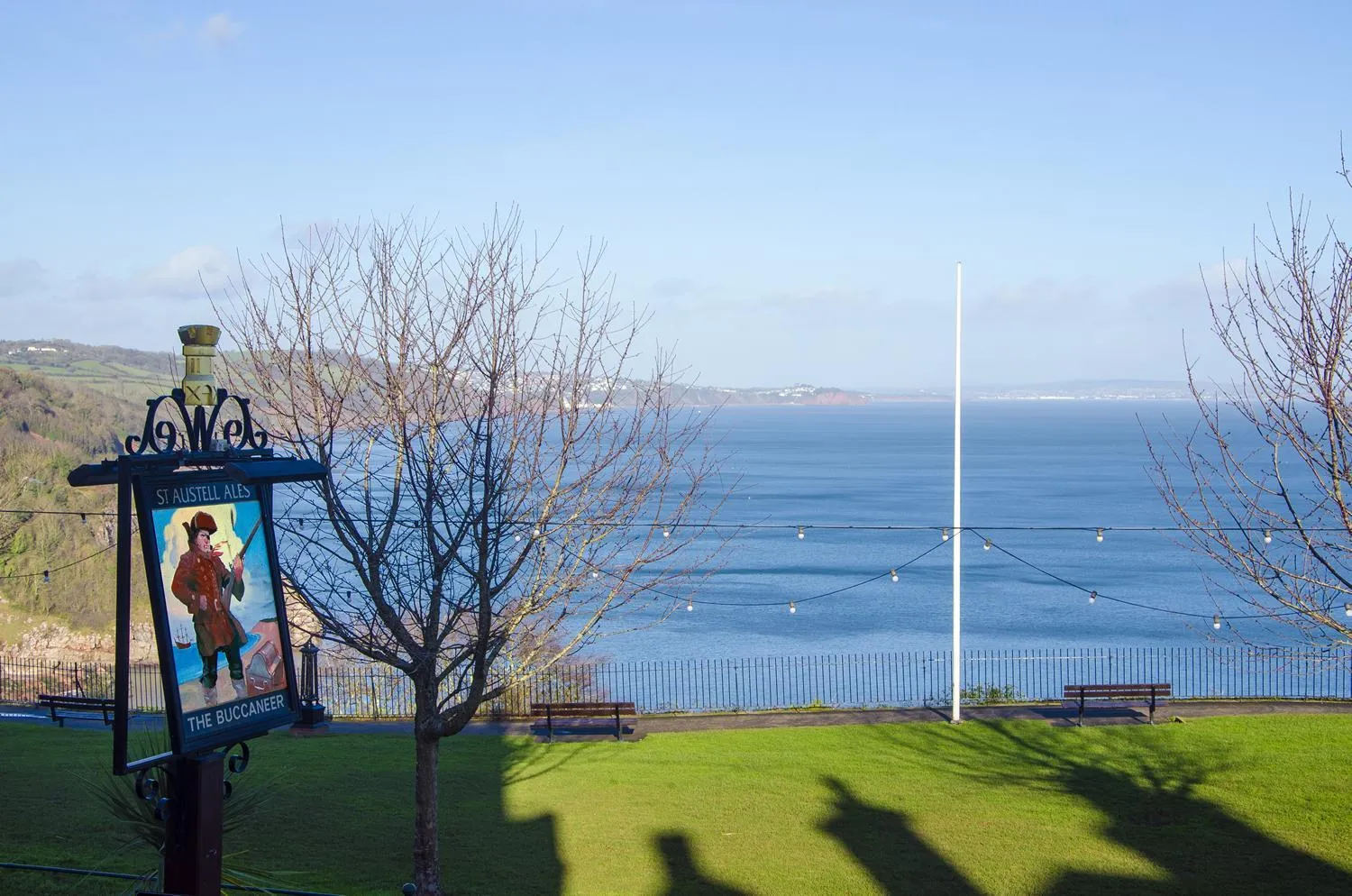 Sea view in The Buccaneer Inn
