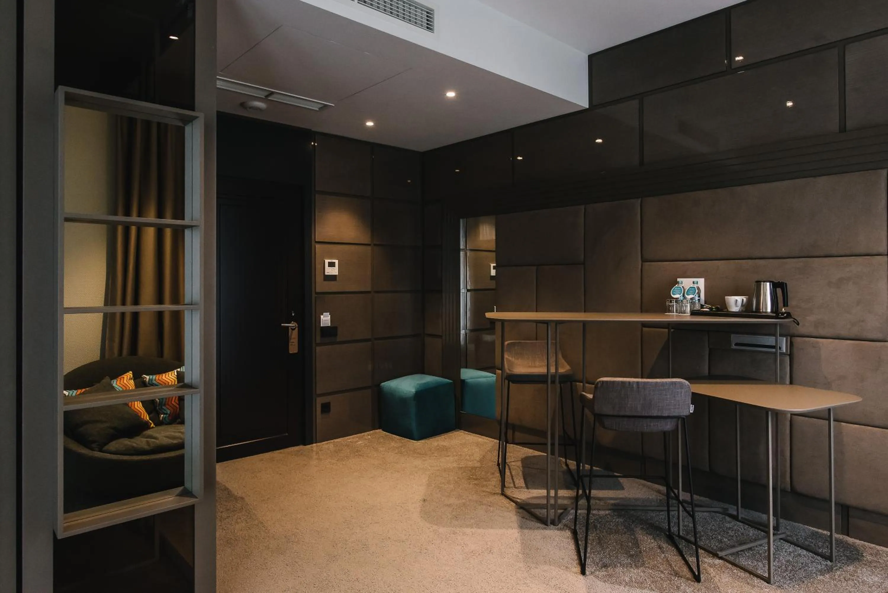 Seating area in Noble Boutique Hotel