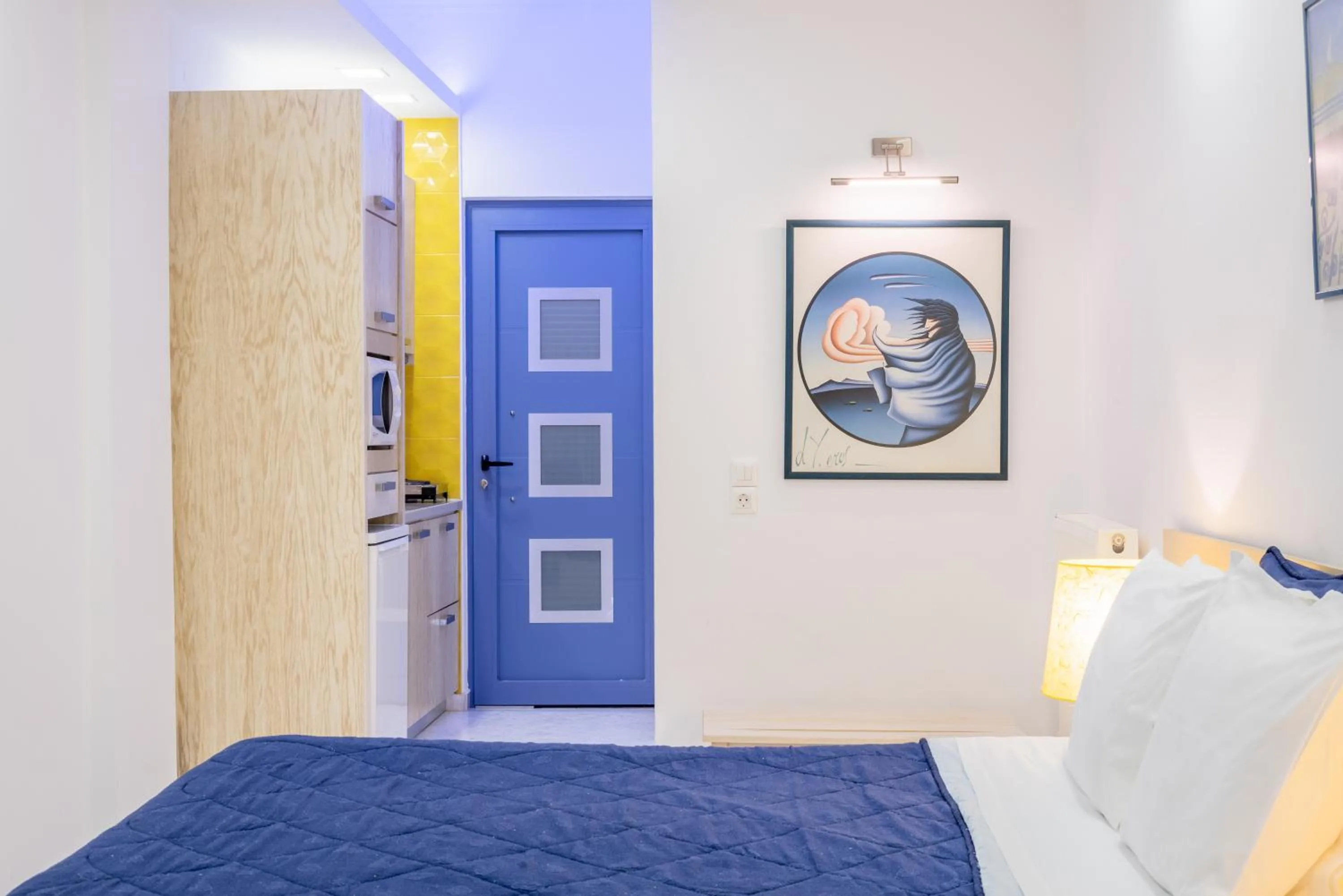 Bed in Sevach Apartments