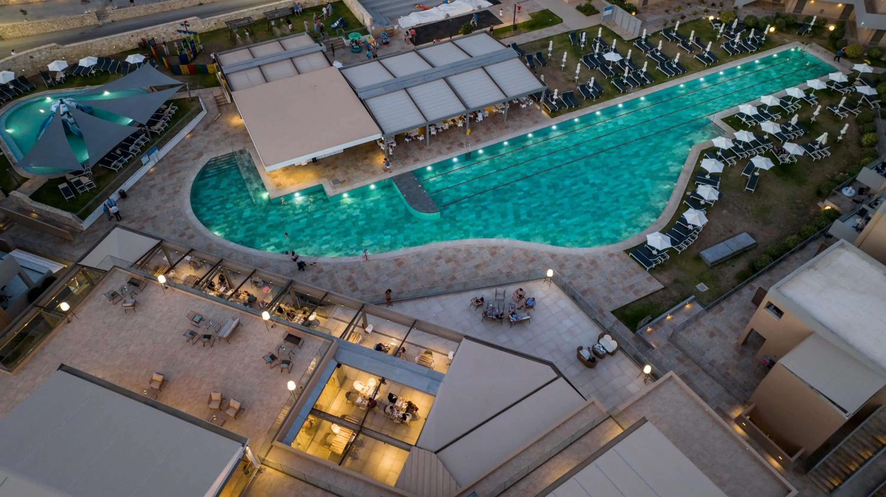 Bird's eye view in Kiani Beach Resort Family All Inclusive