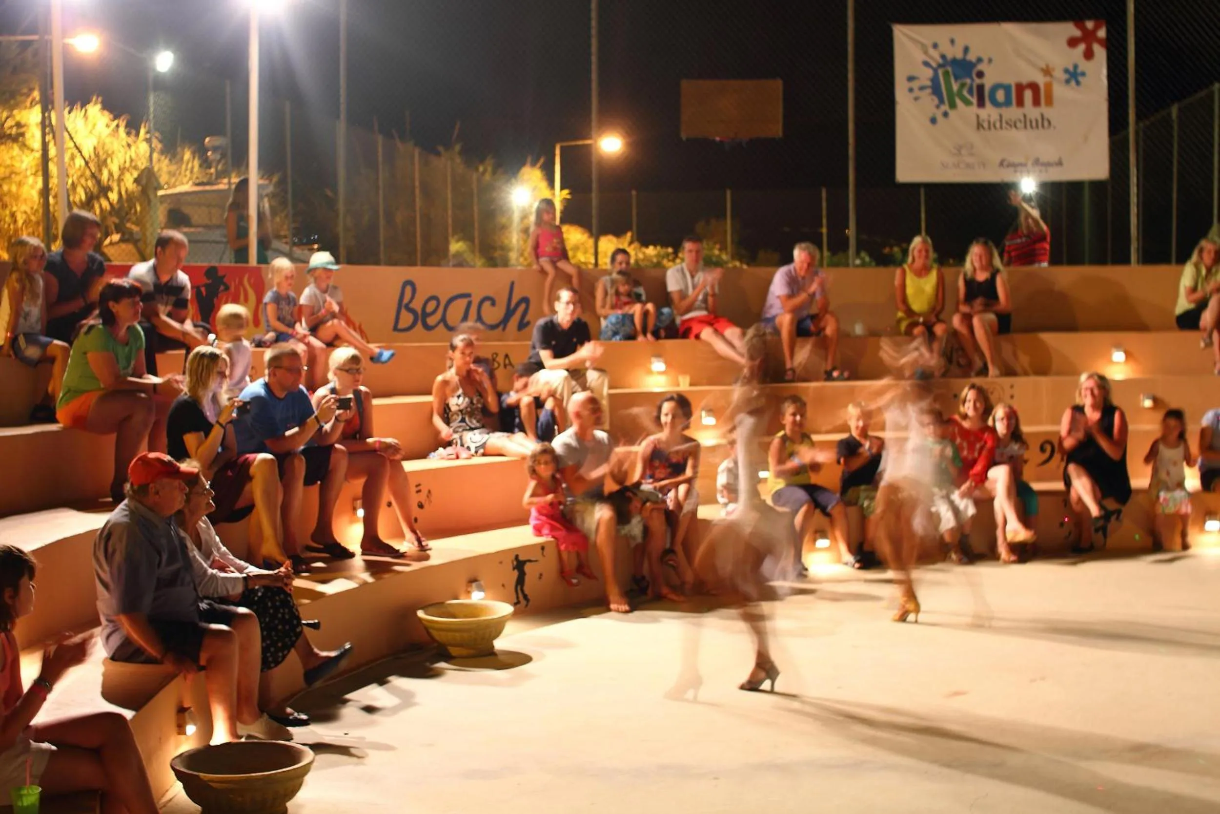 People in Kiani Beach Resort Family All Inclusive