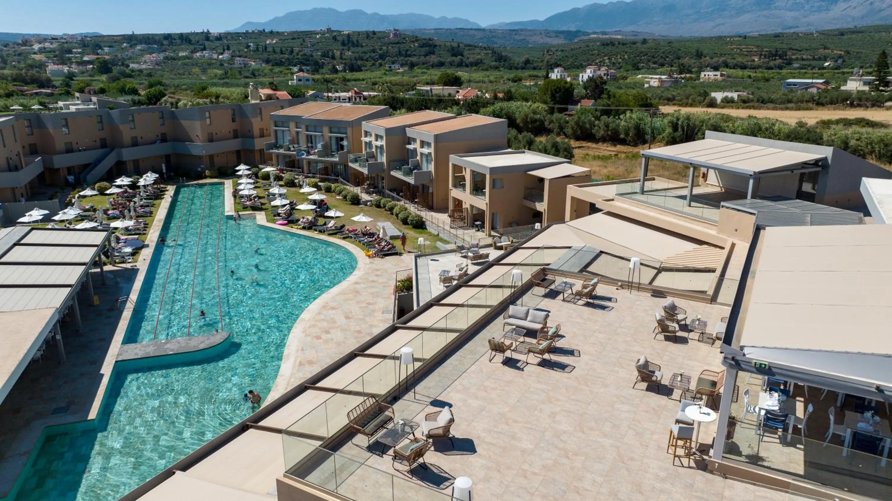 Bird's eye view in Kiani Beach Resort Family All Inclusive