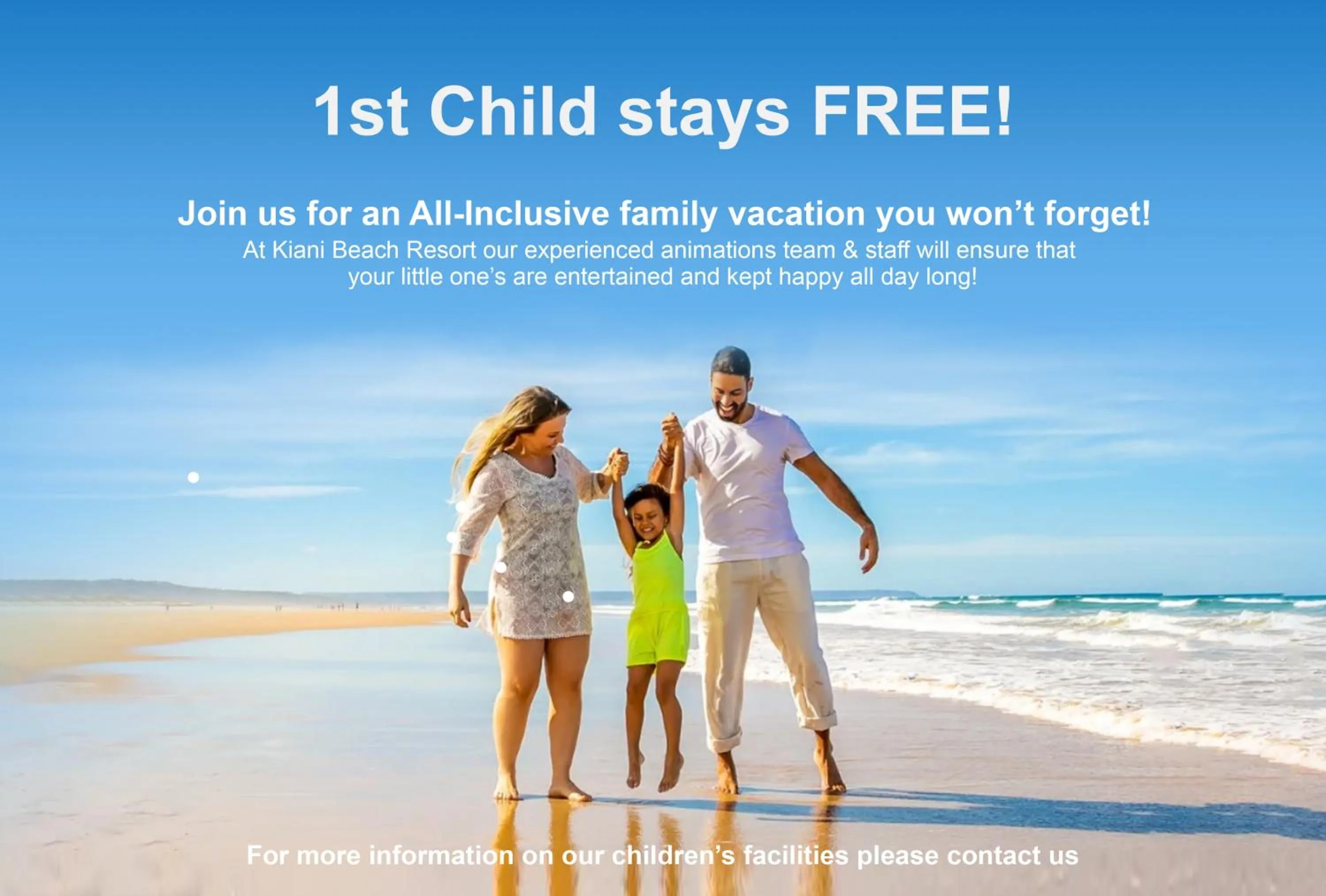 People in Kiani Beach Resort Family All Inclusive