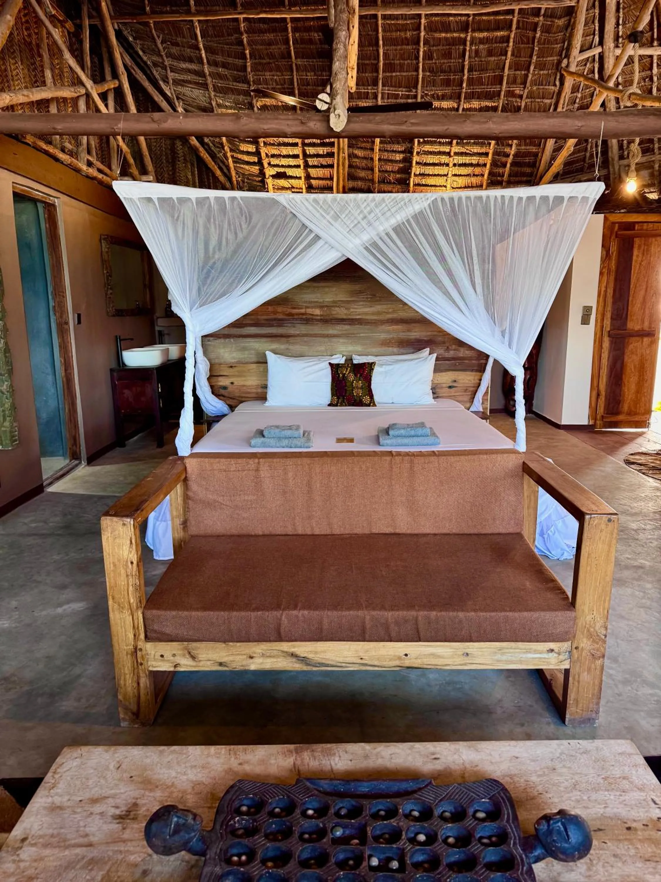 Bed in Mango Beach House
