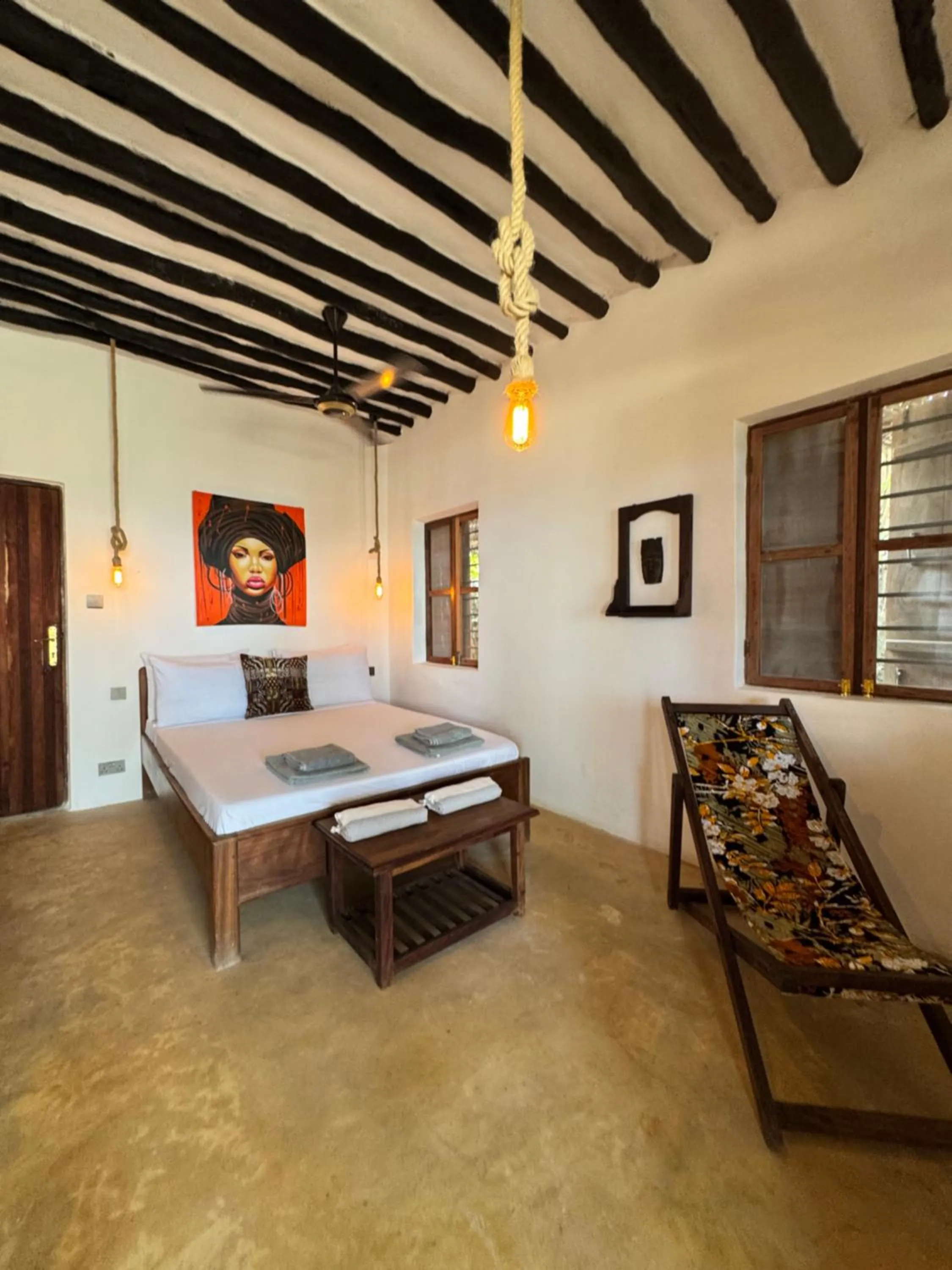 Bed in Mango Beach House