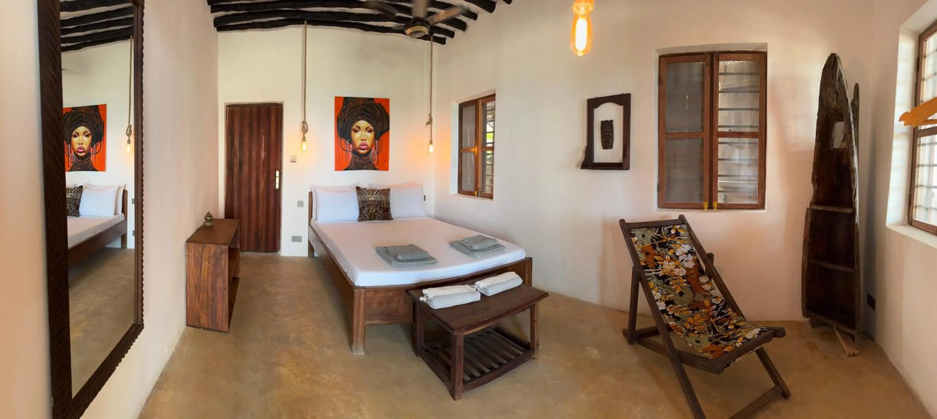 Bed in Mango Beach House