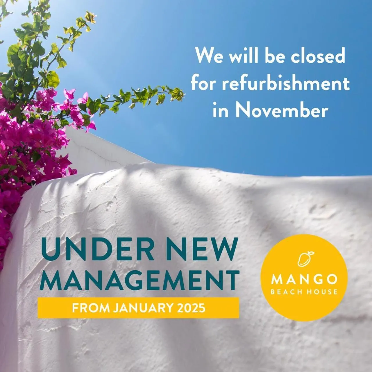 Property logo or sign in Mango Beach House