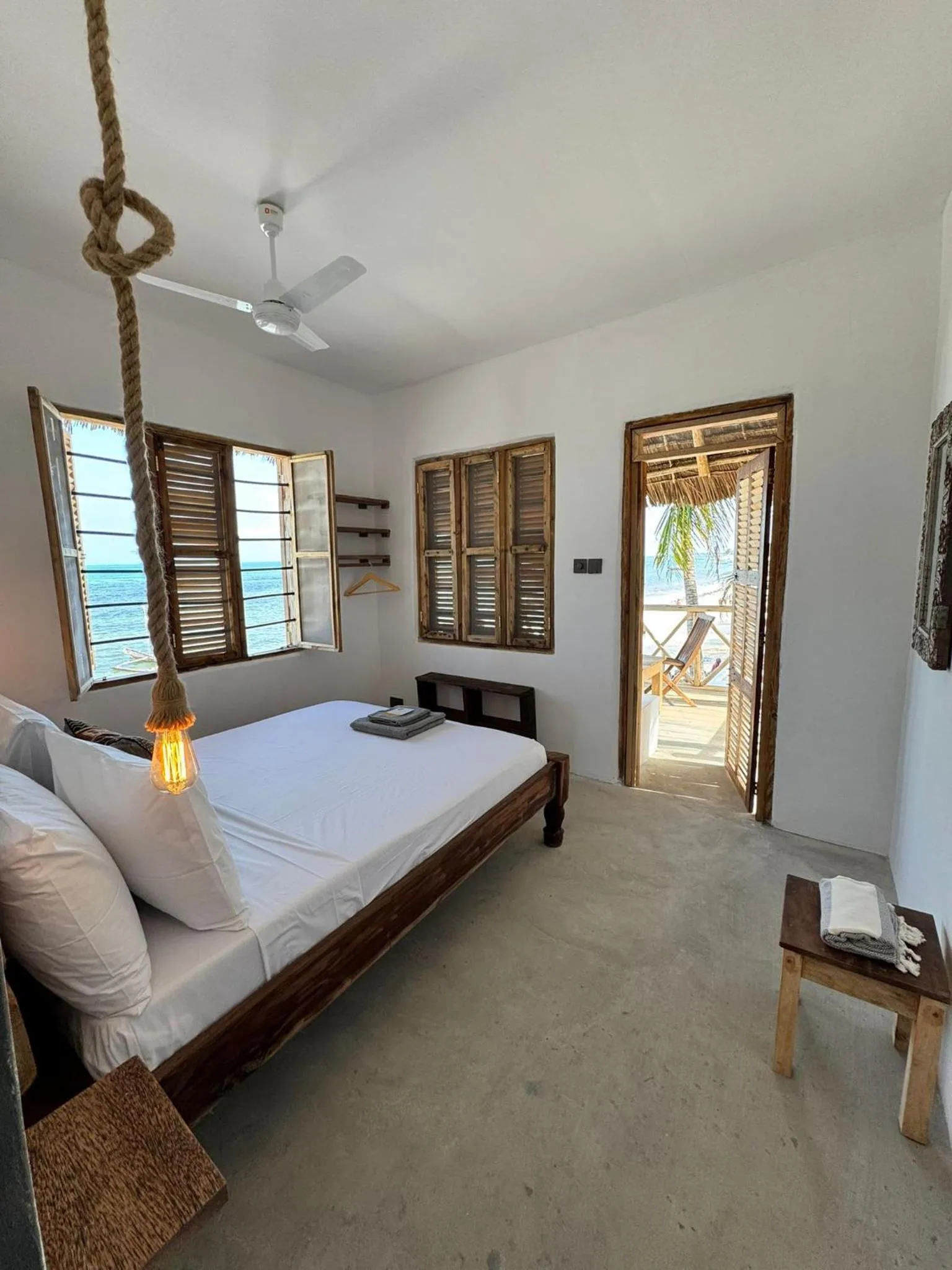 Bed in Mango Beach House