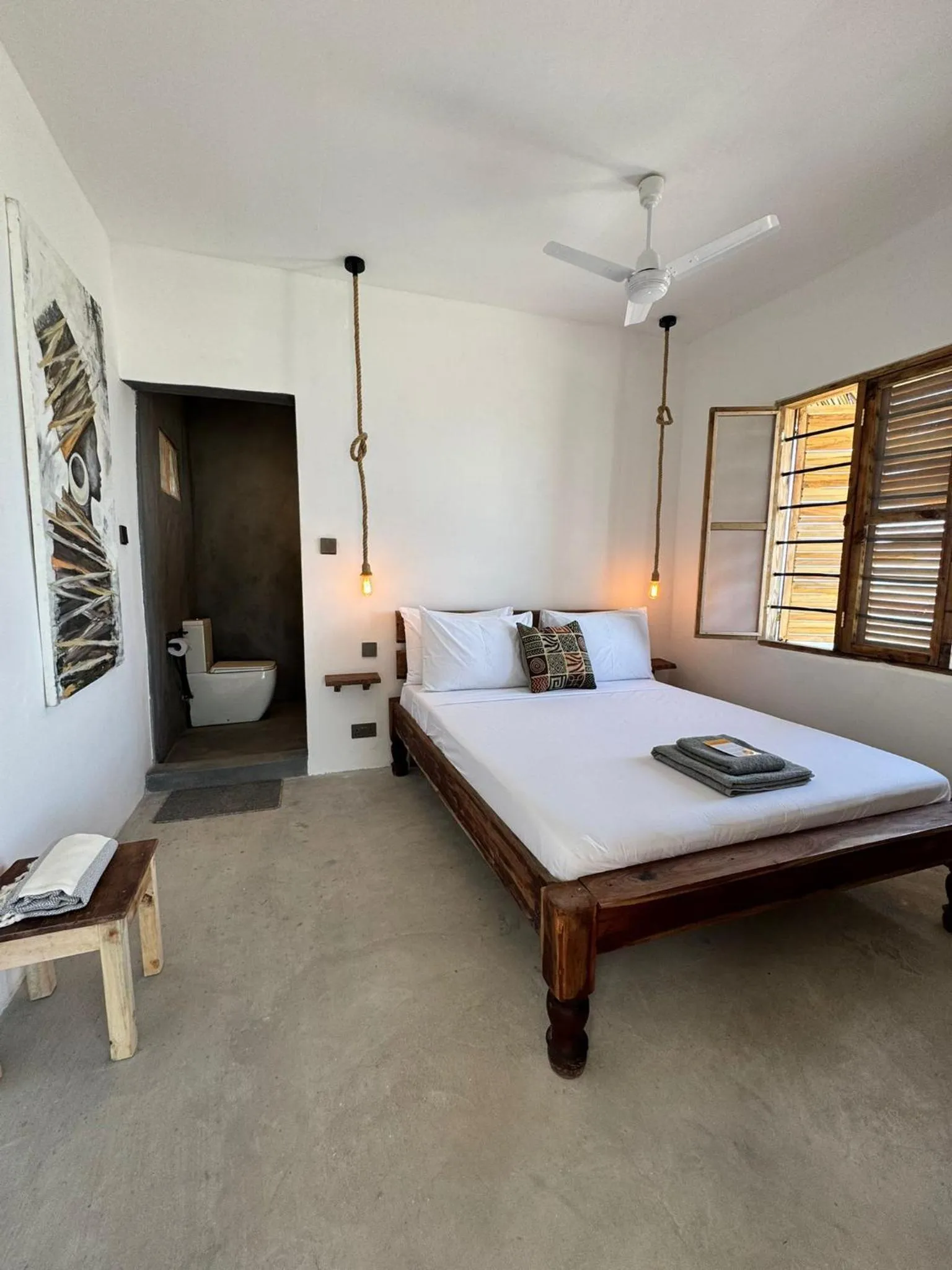 Bed in Mango Beach House