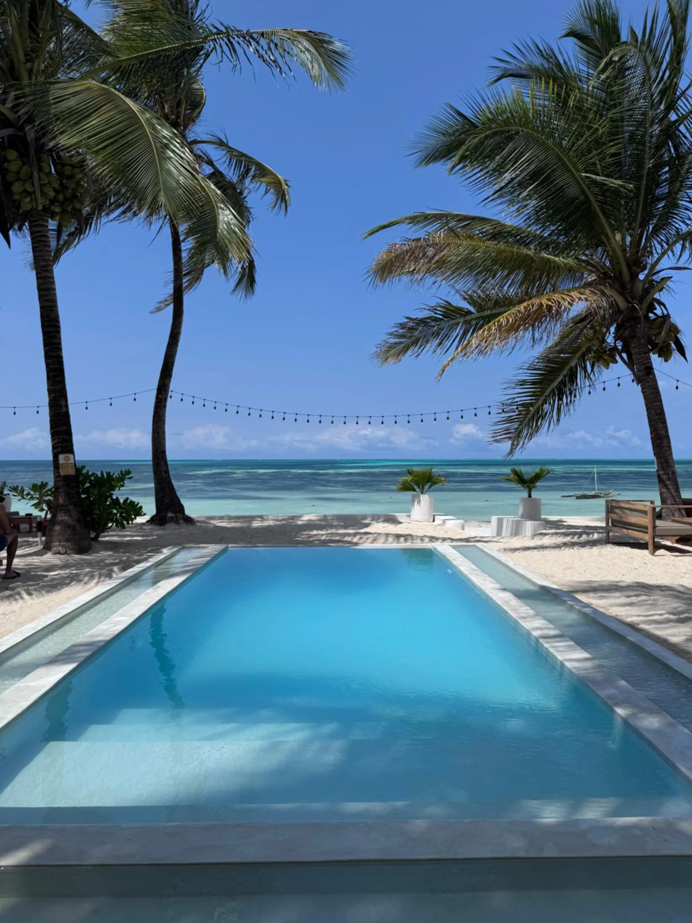 Pool view in Mango Beach House