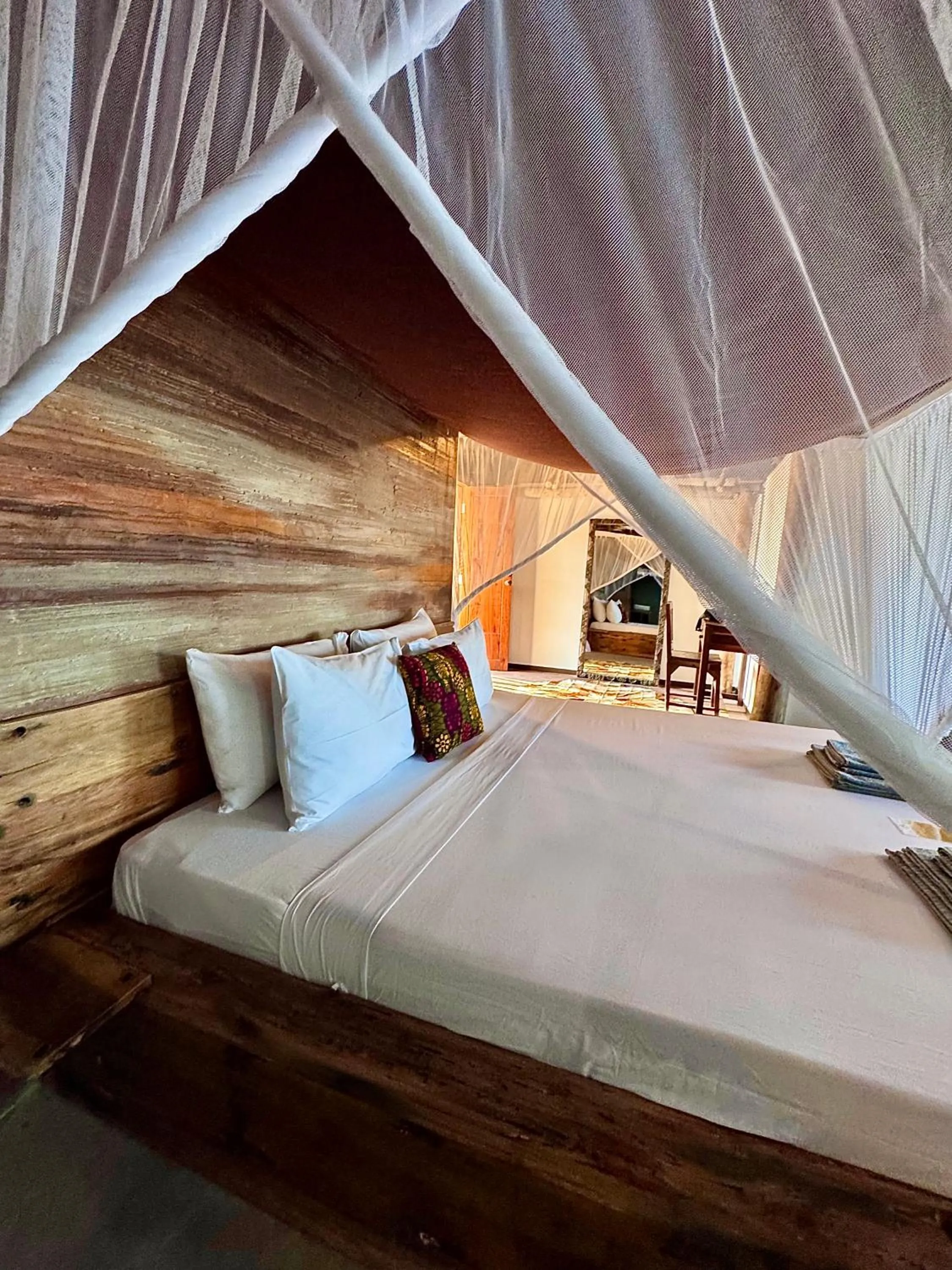 Bed in Mango Beach House