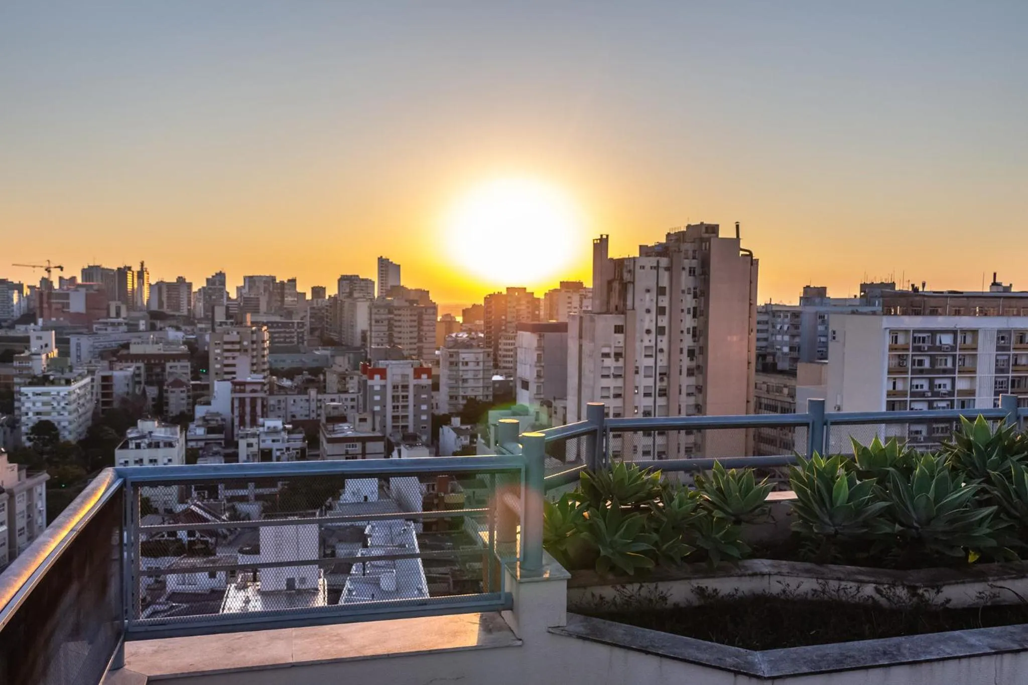 Sunrise in Piazza Navona Porto Alegre by Intercity