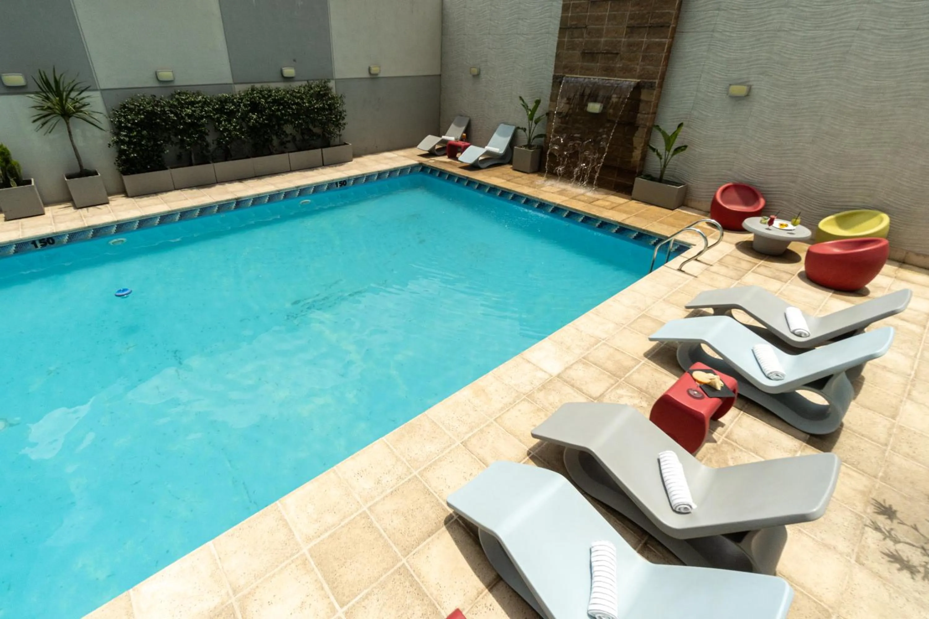 Pool view in Brizo Salta