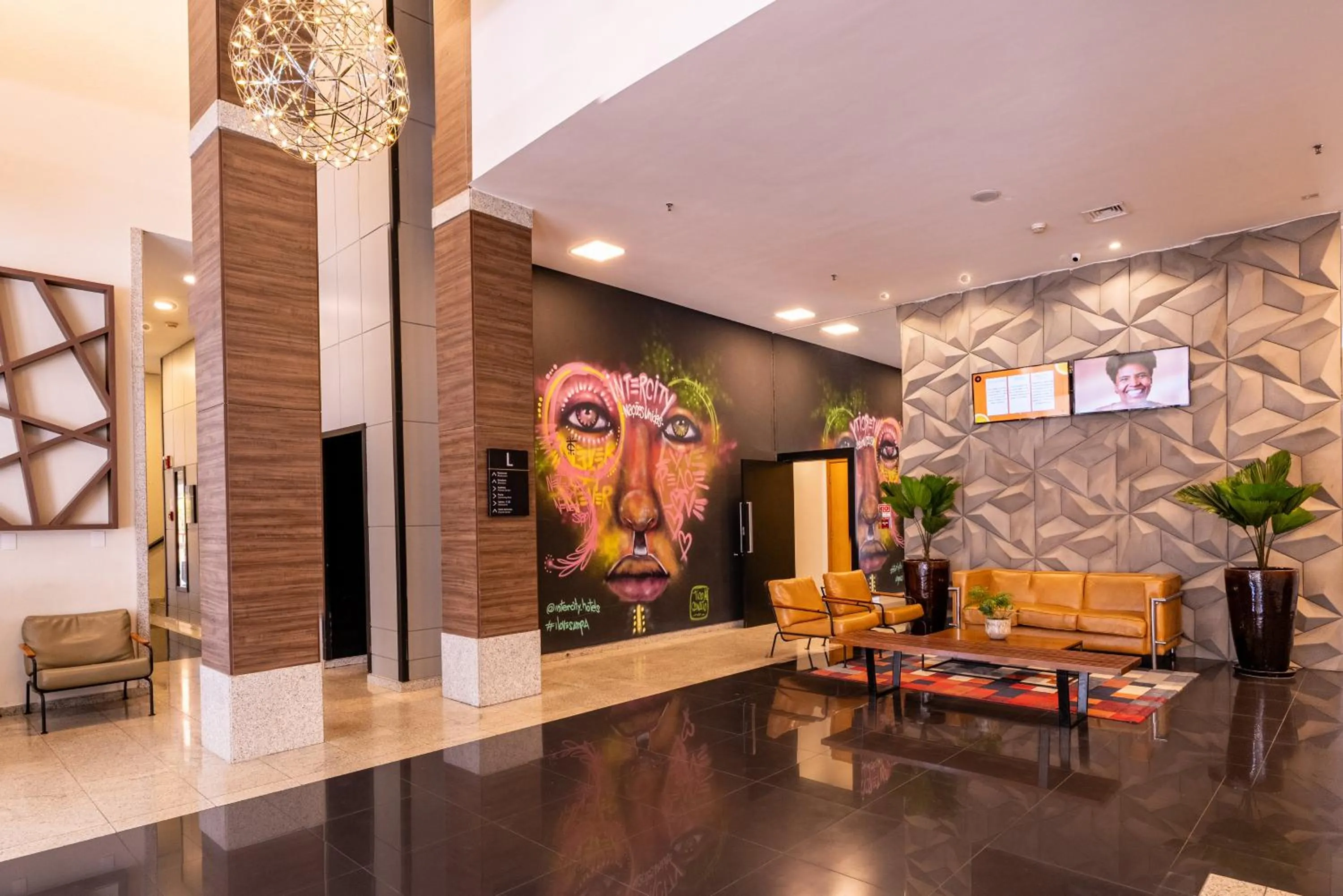 Lobby or reception in Intercity São Paulo Nações Unidas