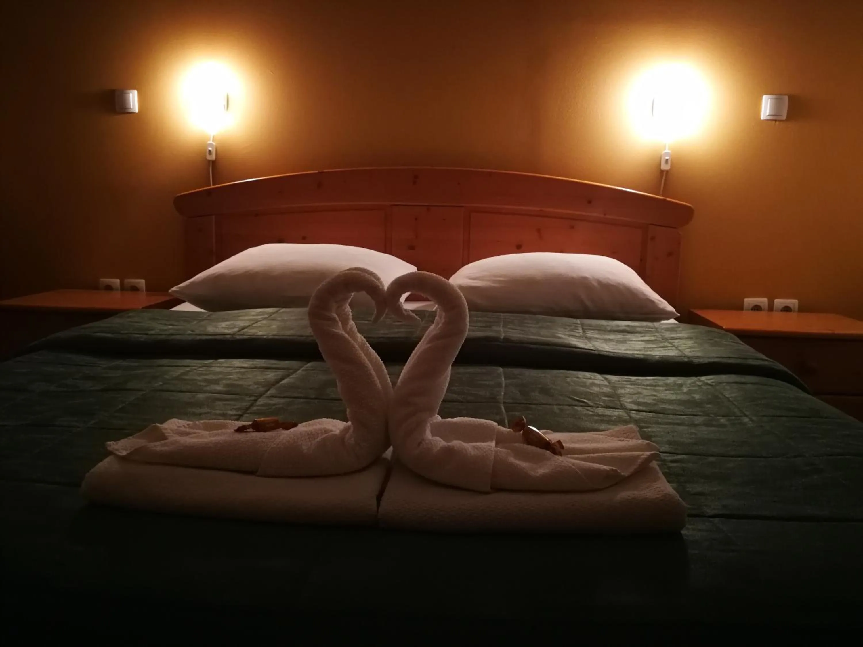 Bed in Hotel Rakov Skocjan