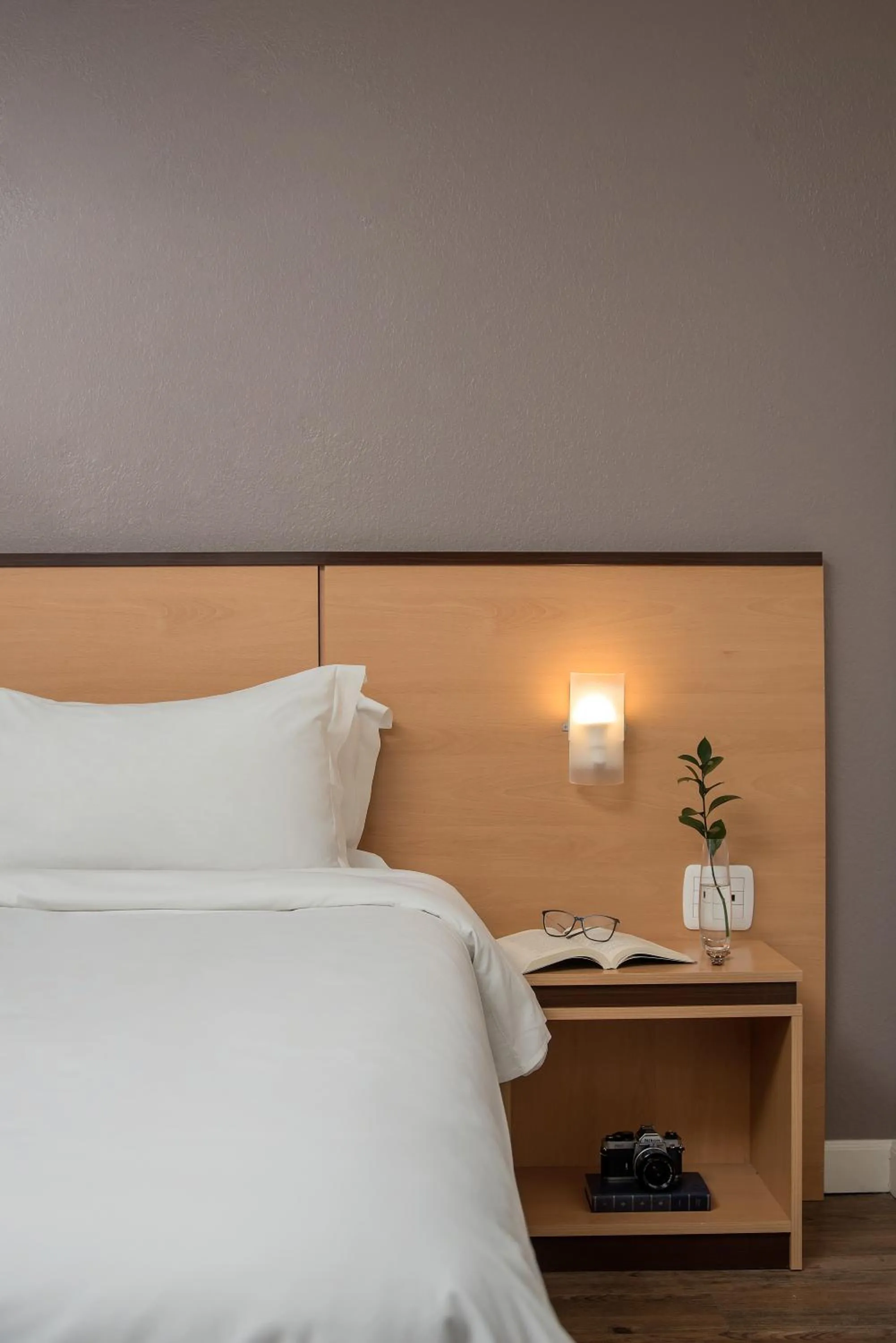 Decorative detail, Bed in Intercity Caxias do Sul