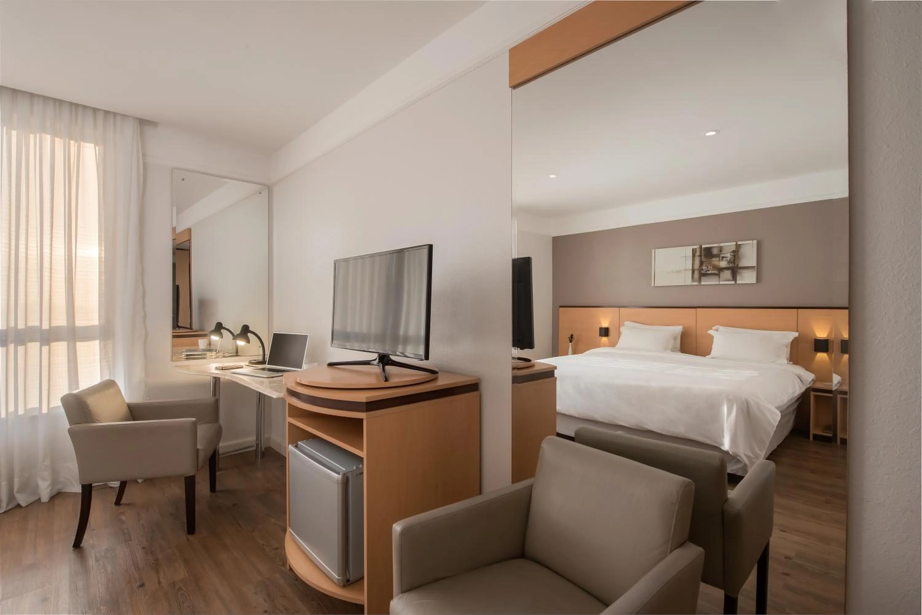 Photo of the whole room, Bed in Intercity Caxias do Sul