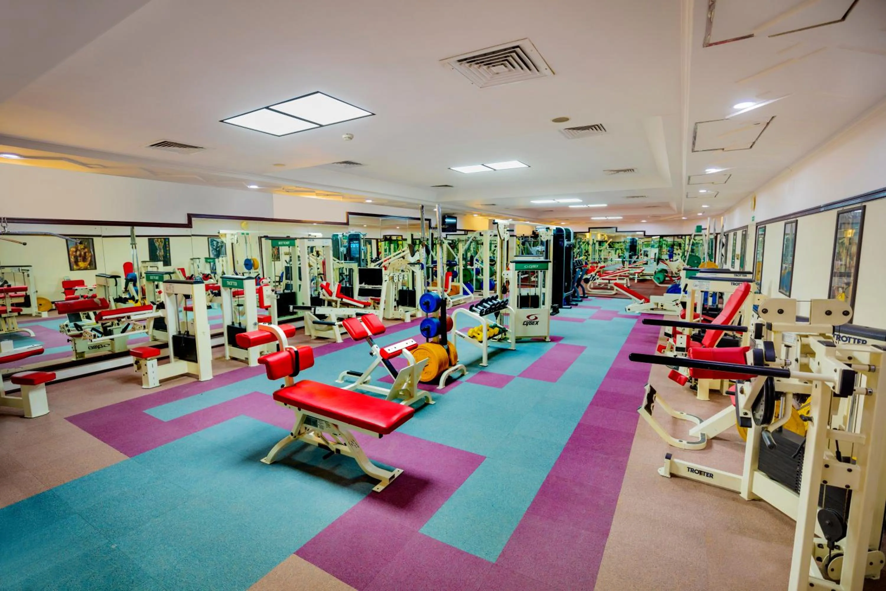 Fitness centre/facilities in Hamdan Plaza Hotel Salalah, an HTG Hotel