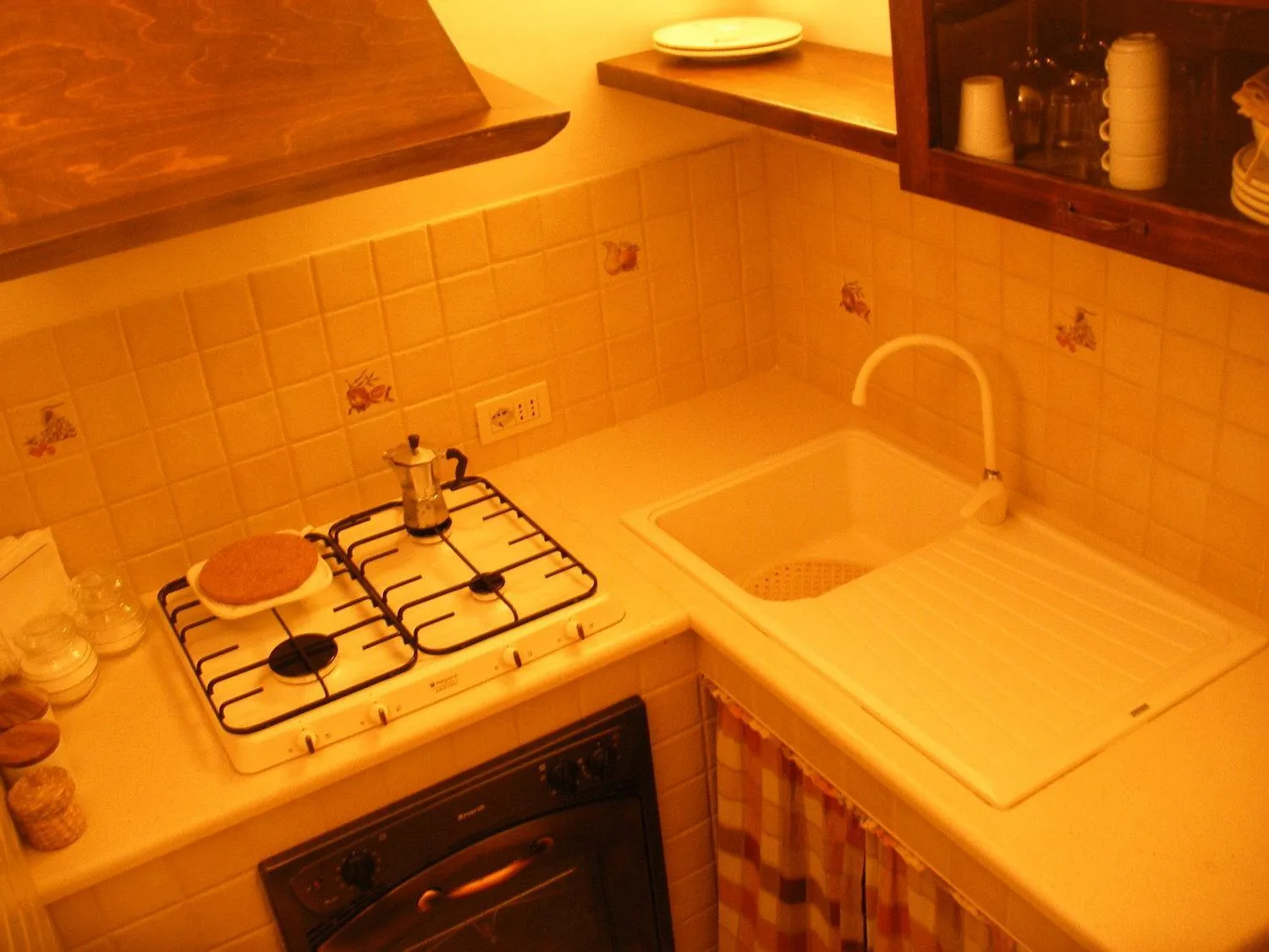 Kitchen or kitchenette in Trulli Resort Monte Pasubio Trulli bbalberobellocom