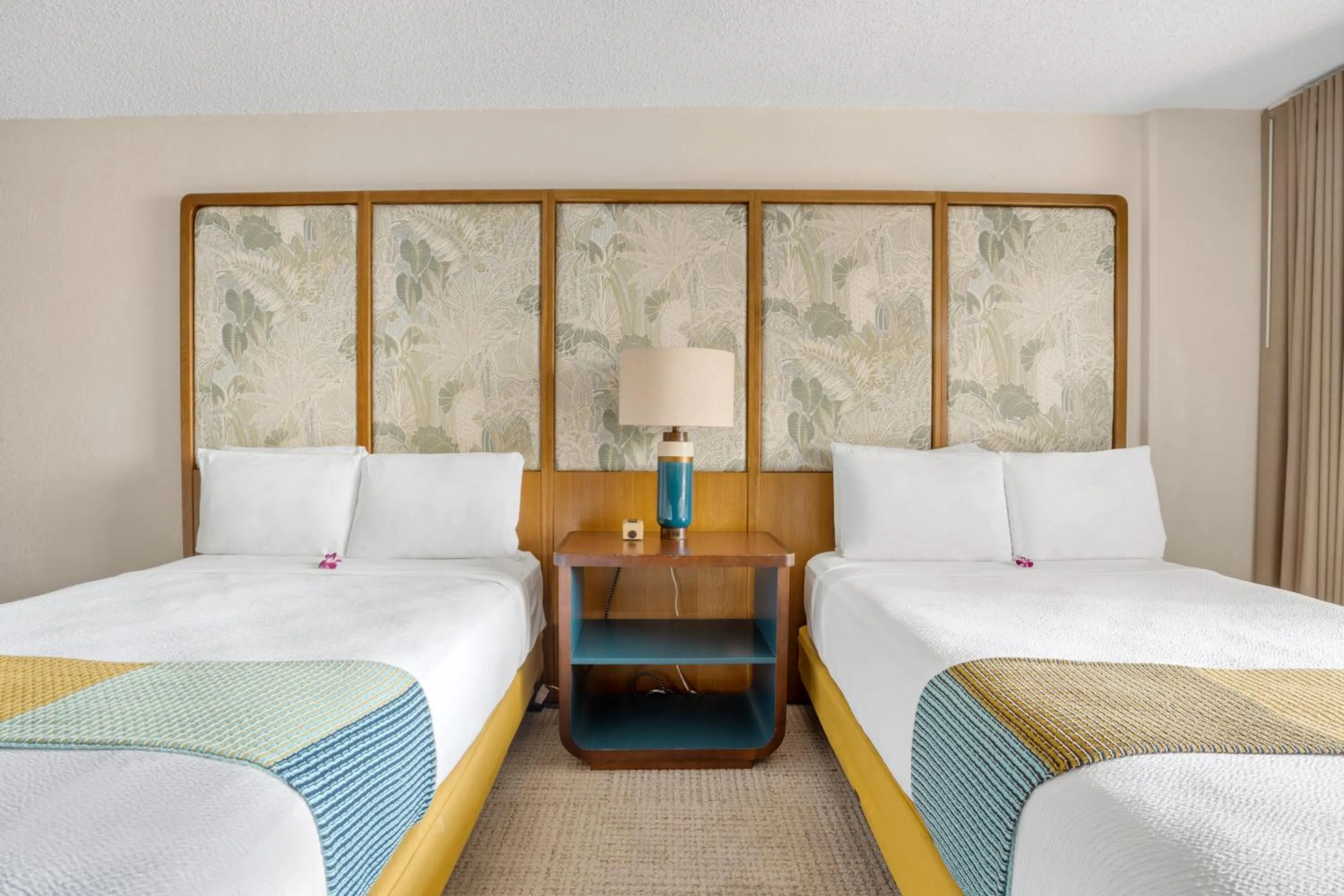 Bed in White Sands Hotel