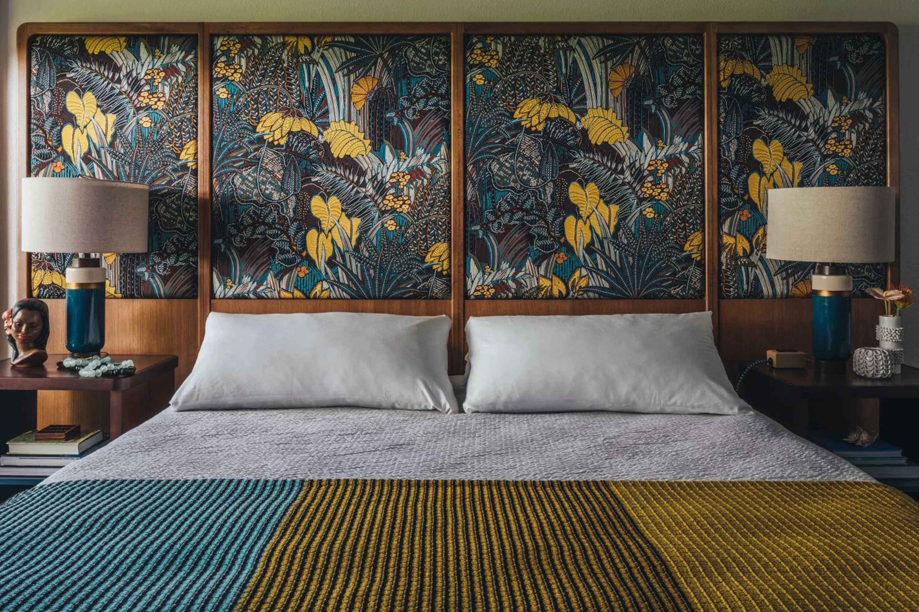 Bed in White Sands Hotel