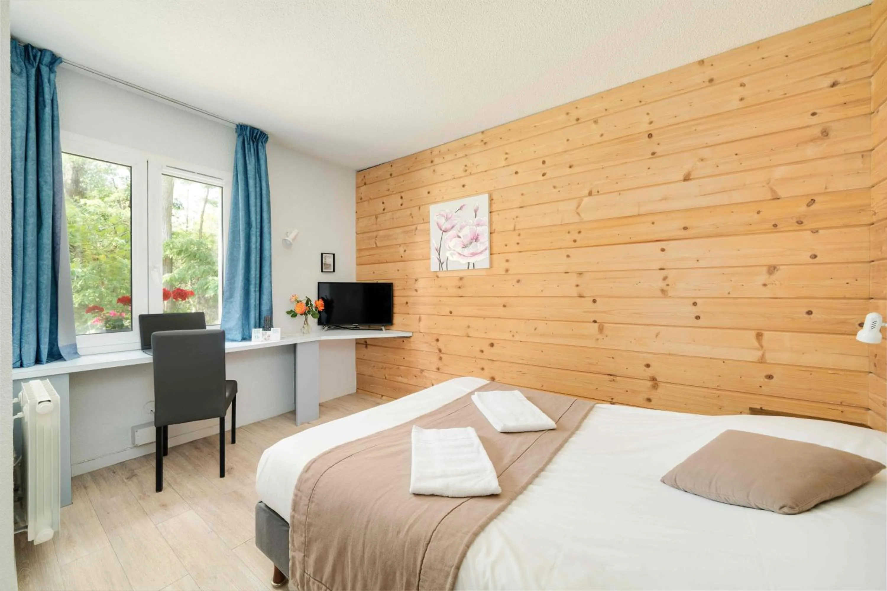 Photo of the whole room, Bed in Hôtel Acacia Nancy sud Lunéville